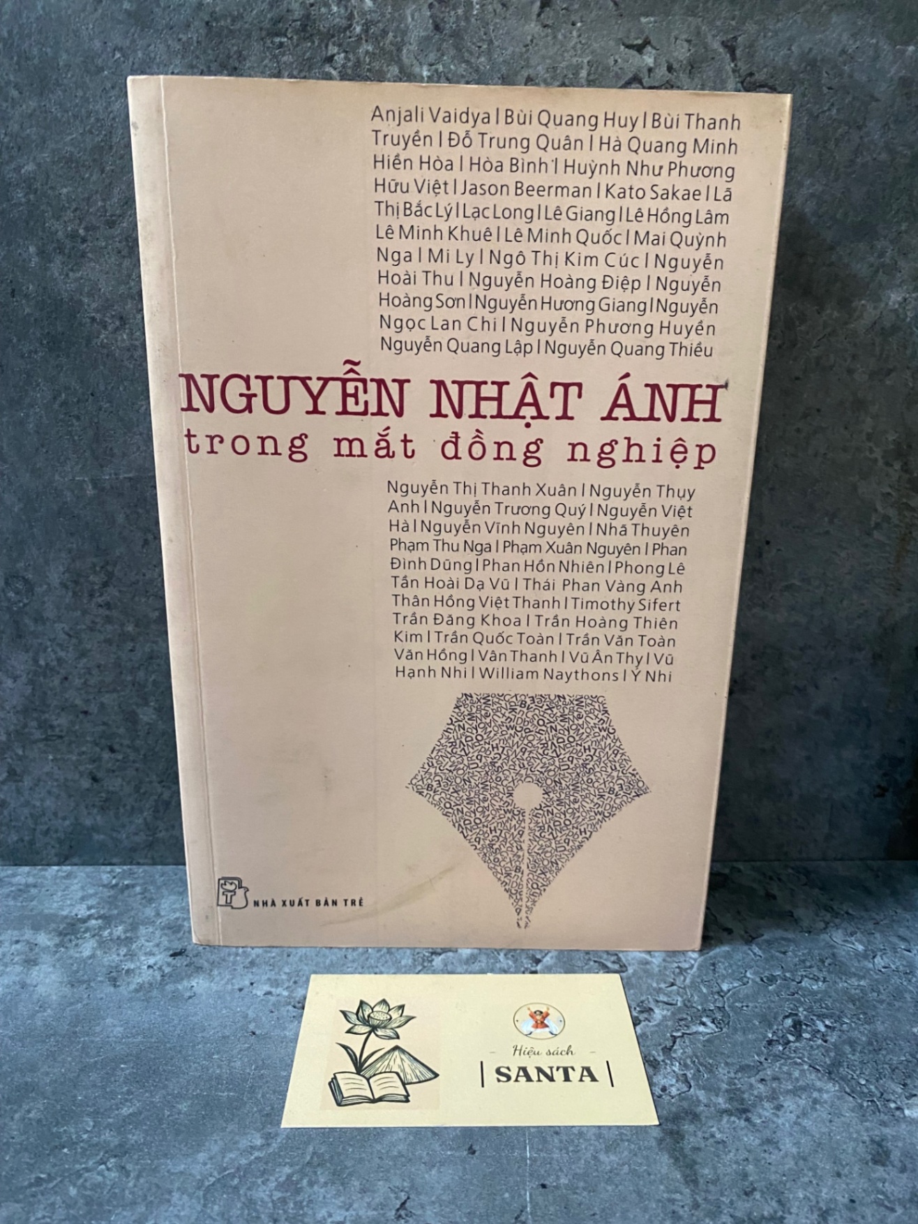 Nguyễn Nhật Ánh trong mắt đồng nghiệp- sách lưu kho chưa qua sd,độ mới 85% Sách văn học STB0302