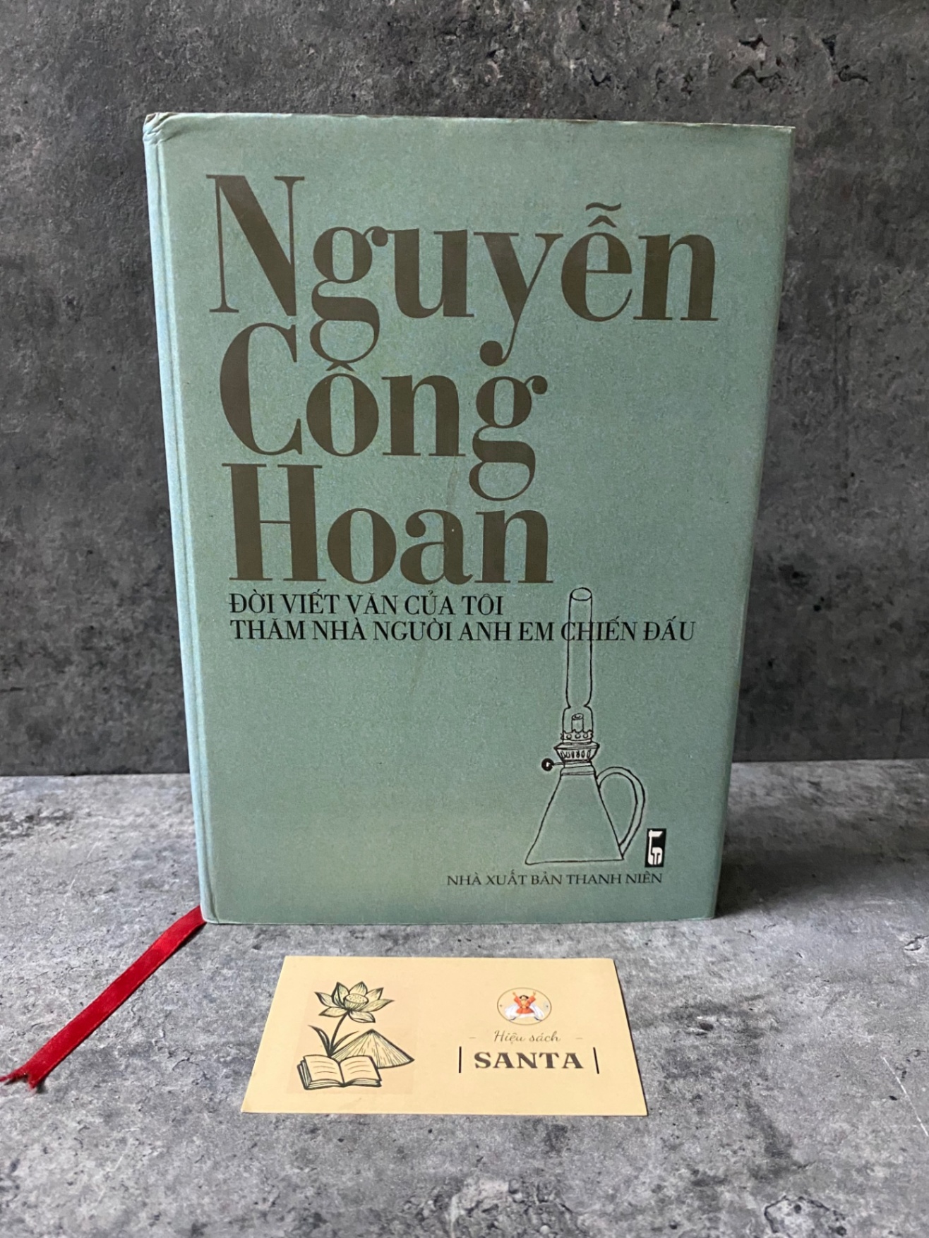 Nguyễn Công Hoan đời viết văn của tôi,thăm nhà người anh em chiến đấu (bìa cứng)- mới 95% Sách văn học STB0302