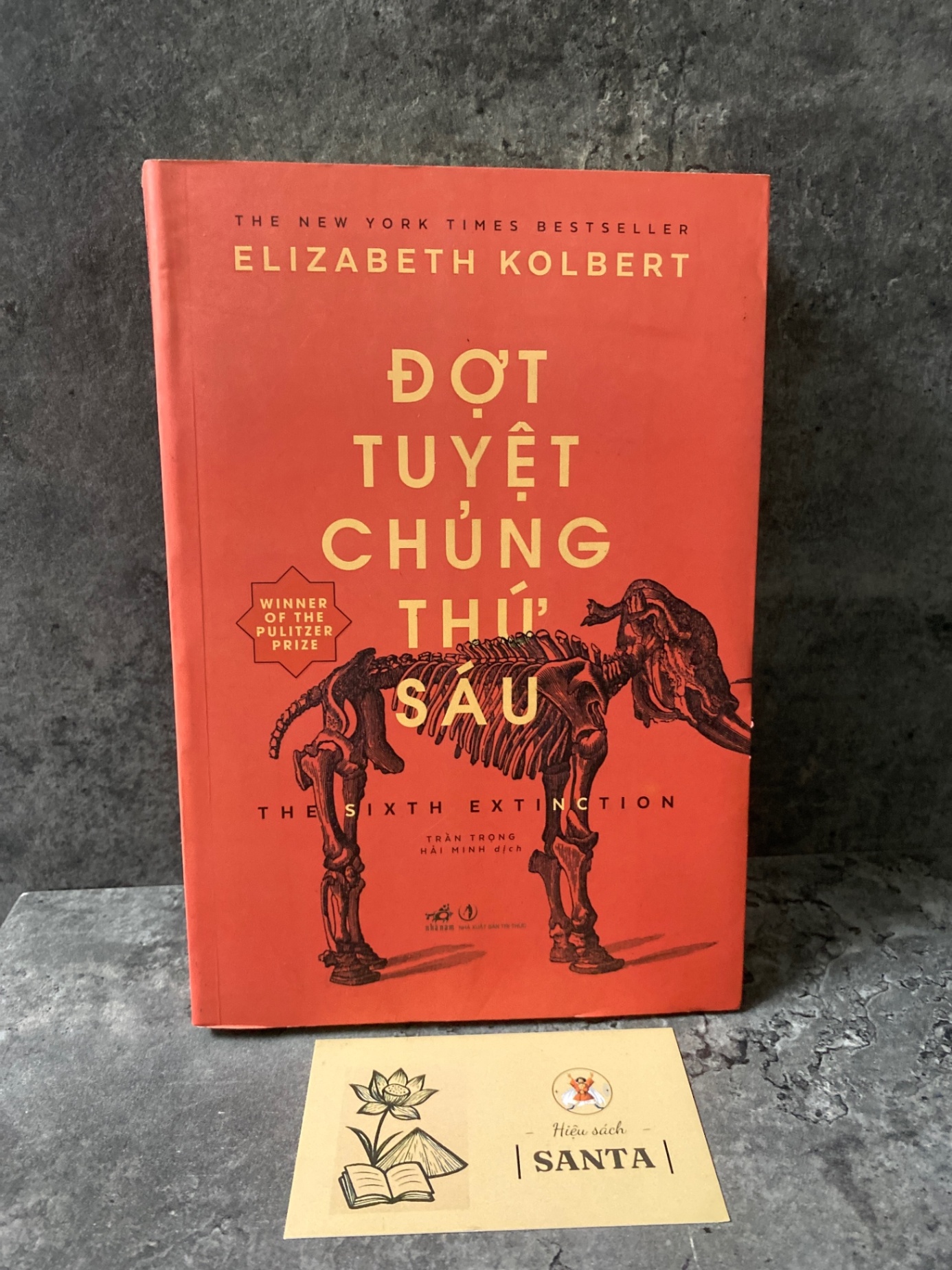 Đợt tuyệt chủng thứ sáu-Elizabet Kolbert- sách mới 95% Sách kiến thức tổng hợp STB0302