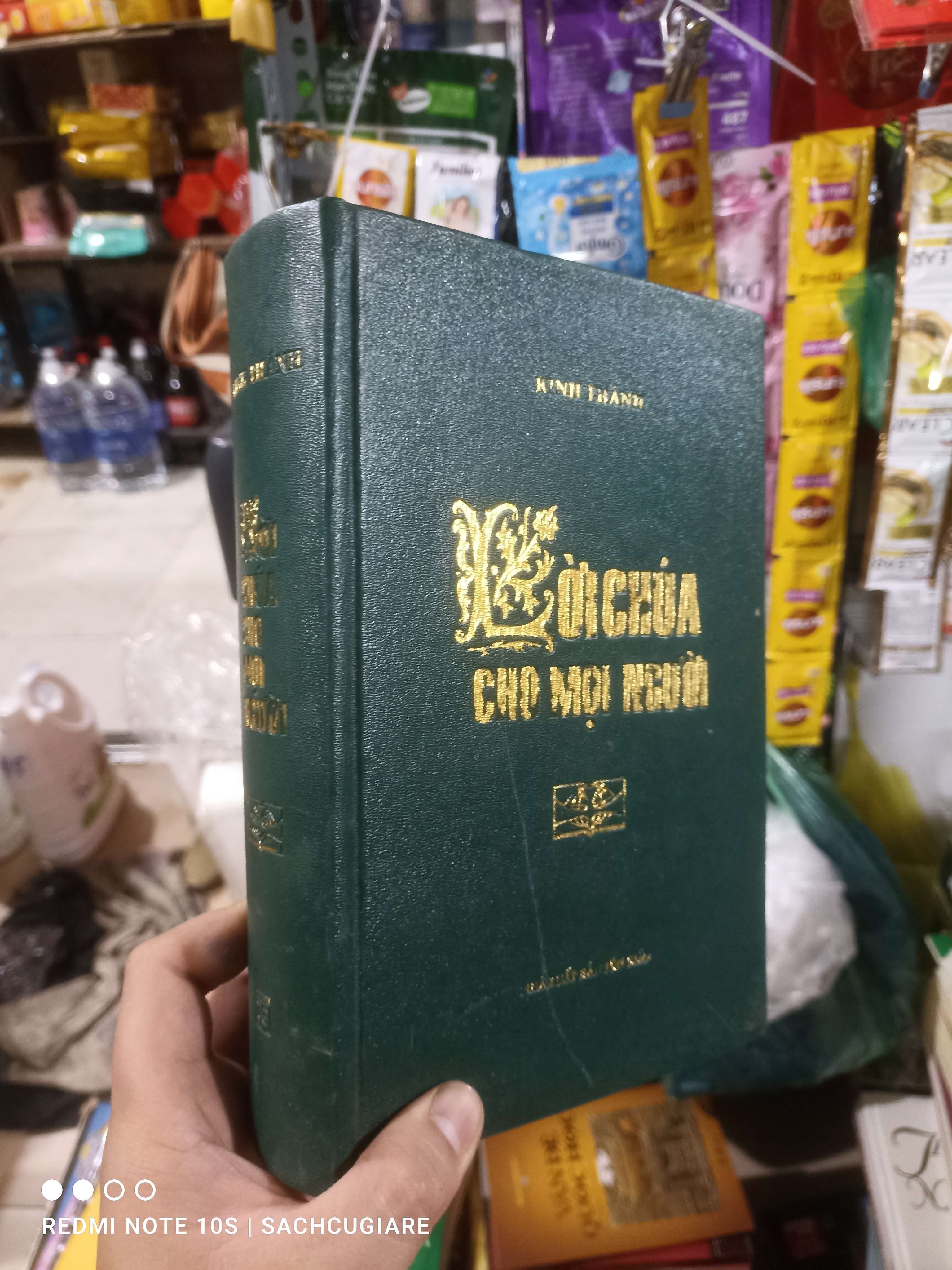 Lời chúa cho mọi người - Kinh Thánh 2012 mới 90% bìa cứng Công giáo HCM2702
