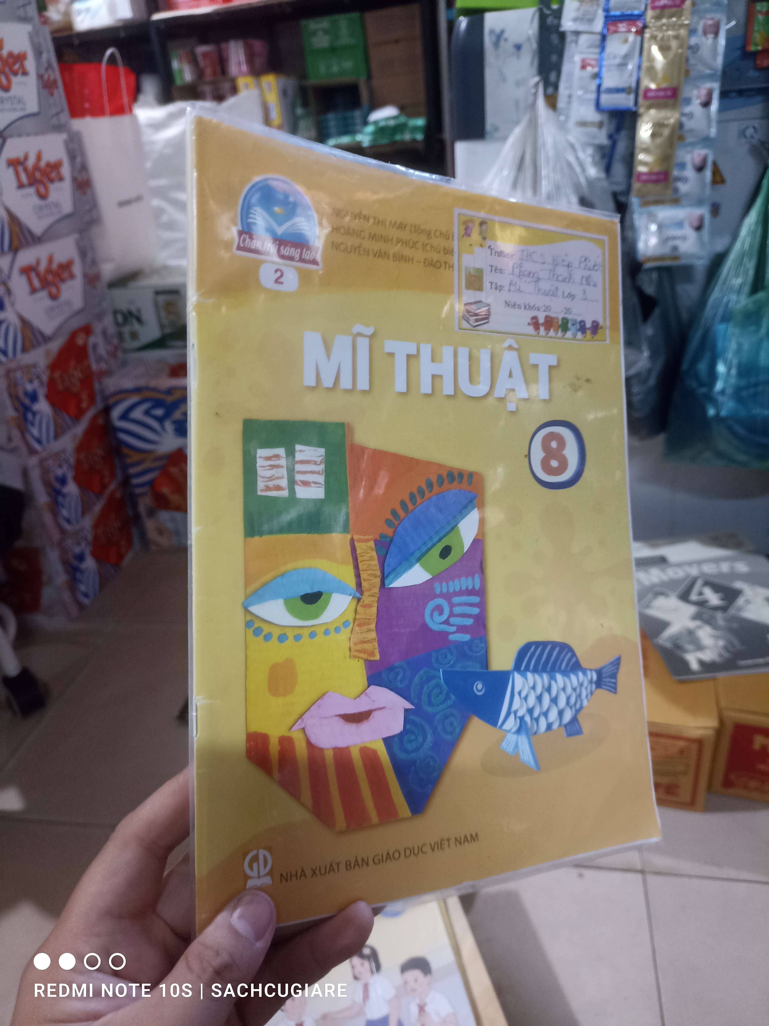 Mĩ thuật lớp 8 (Chân trời sáng tạo) Giáo khoa HCM2702