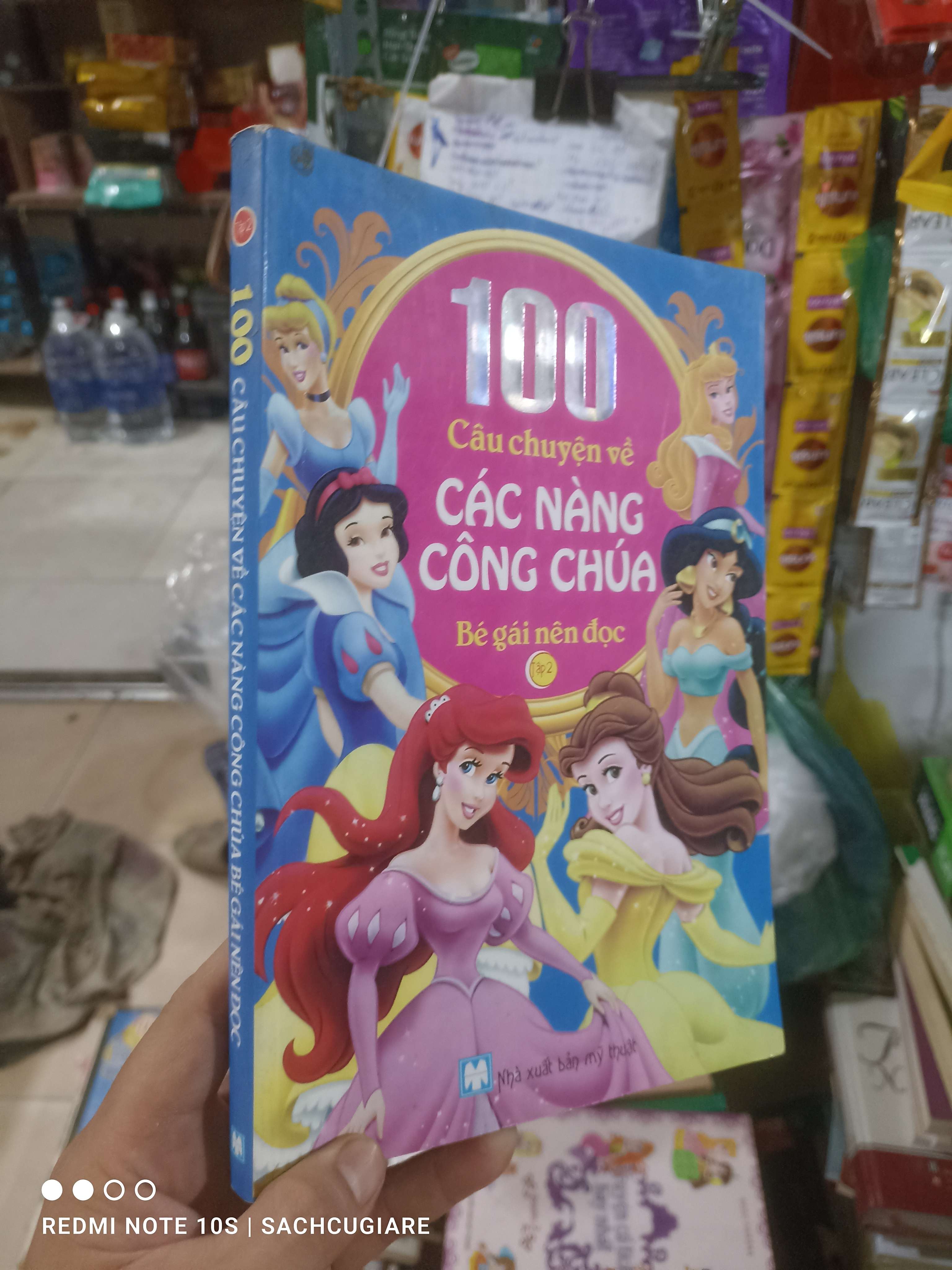 100 câu chuyện về các nàng công chúa bé gái nên đọc tập 2 2014 mới 90% Sách thiếu nhi HCM2702 (NSX)