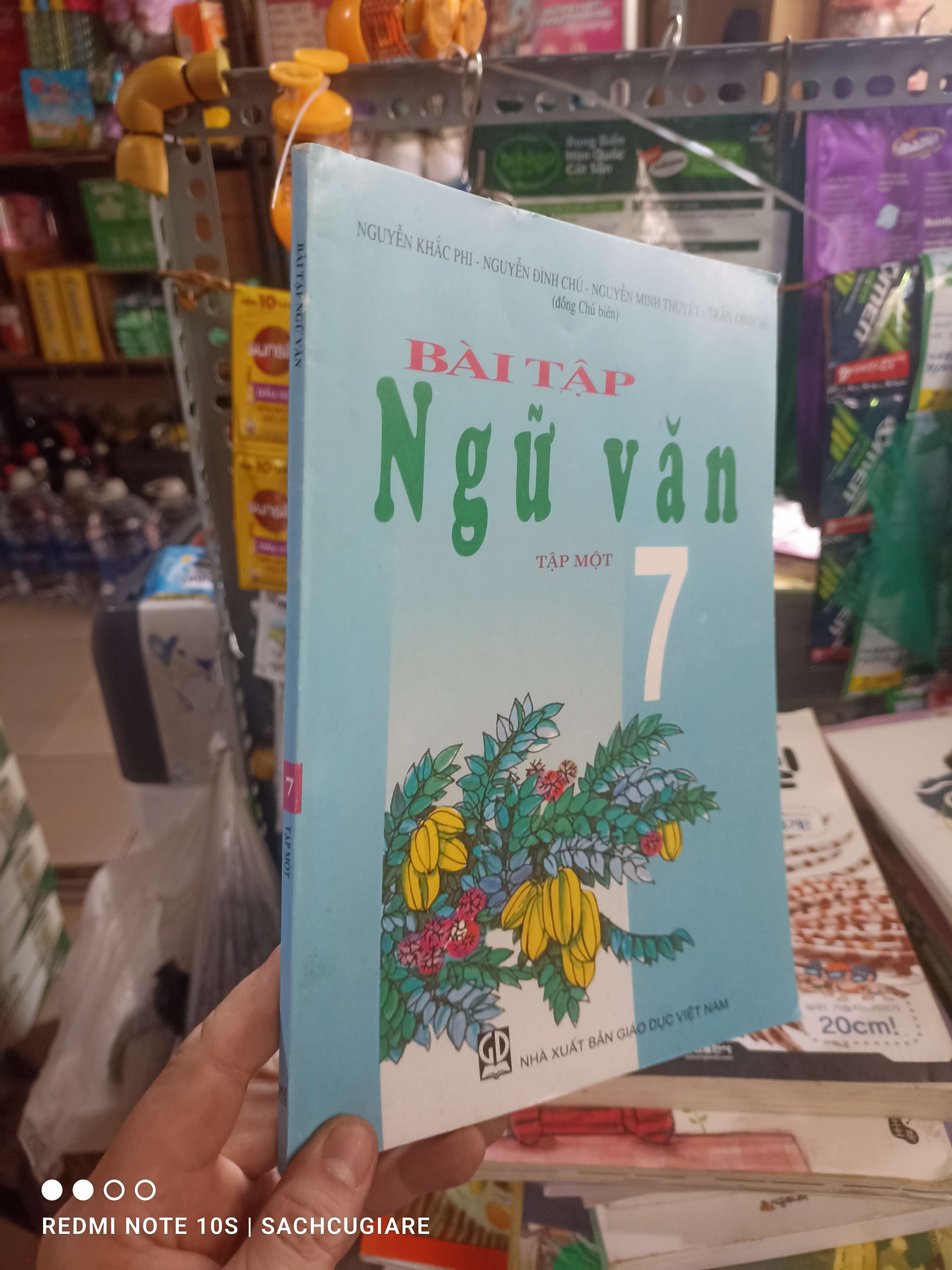 Bài tập Ngữ Văn 7 tập một 2016 mới 90% Giáo khoa HCM2702