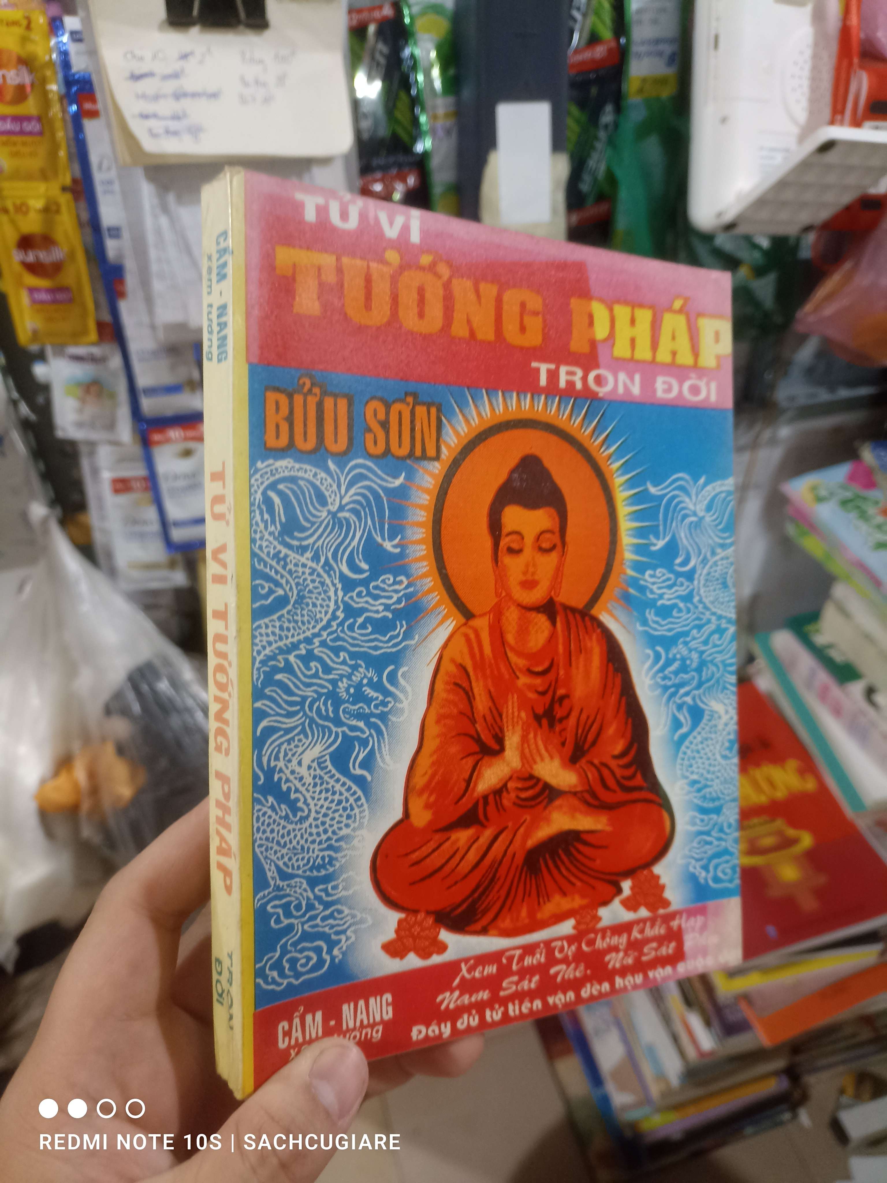 Tử vi tướng pháp trọn đời - Bửu Sơn 1974 mới 80% ố Sách tôn giáo - tâm linh HCM2702 (NSX)