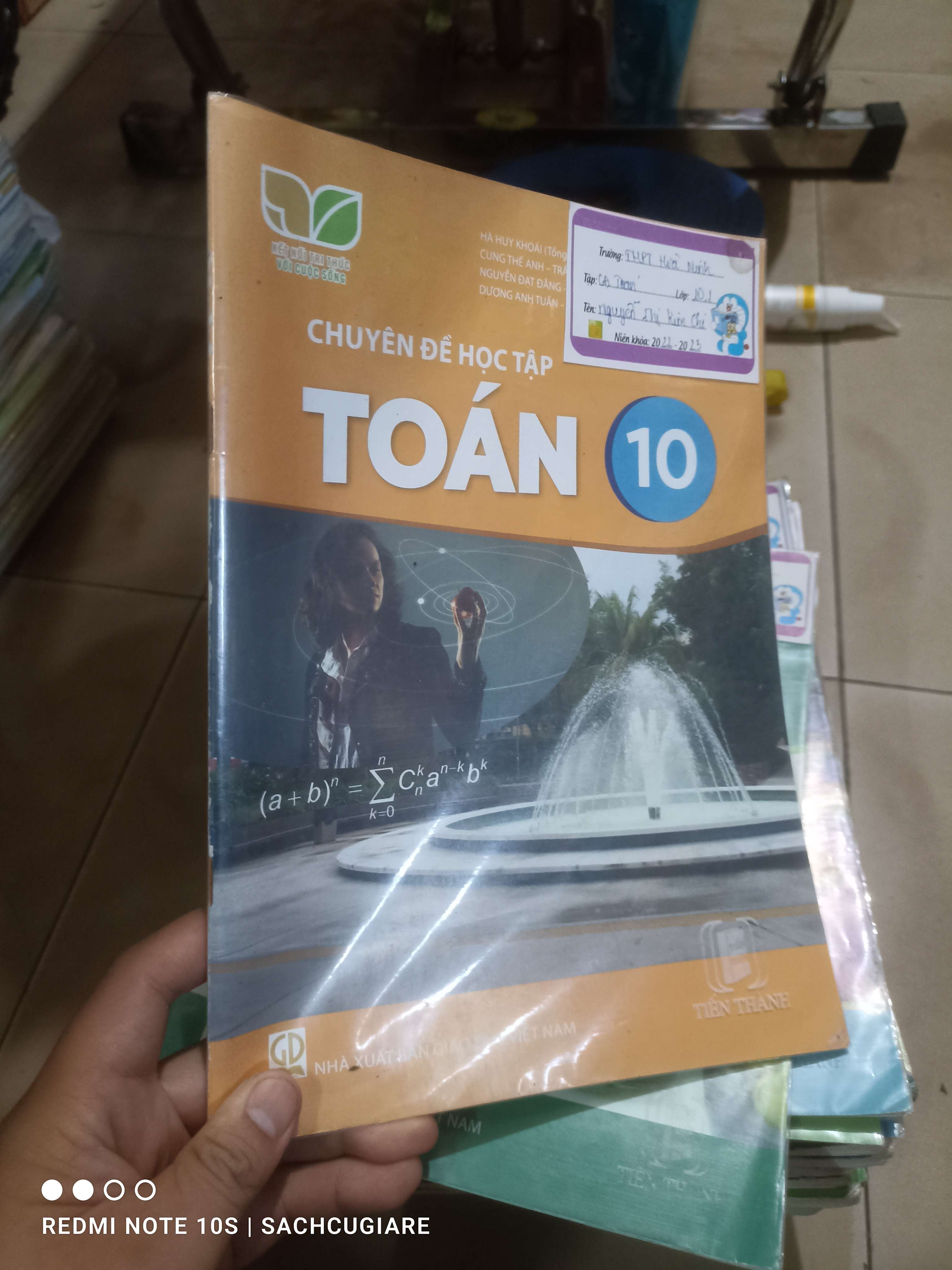 Toán lớp 10 (Kết nối tri thức và cuộc sống) Giáo khoa HCM2702