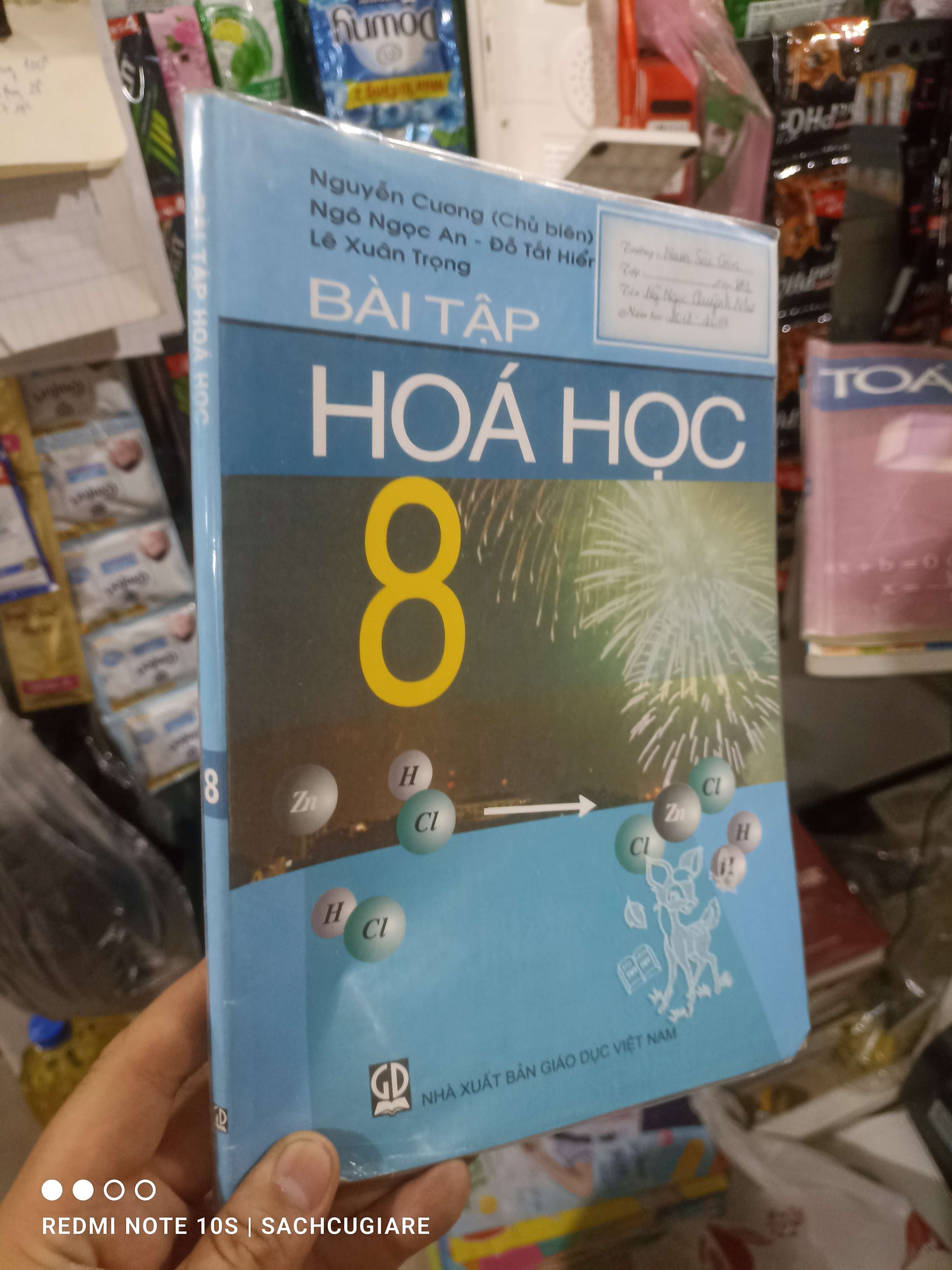 Bài tập Hoá học 8 2018 mới 80% Giáo khoa HCM2702