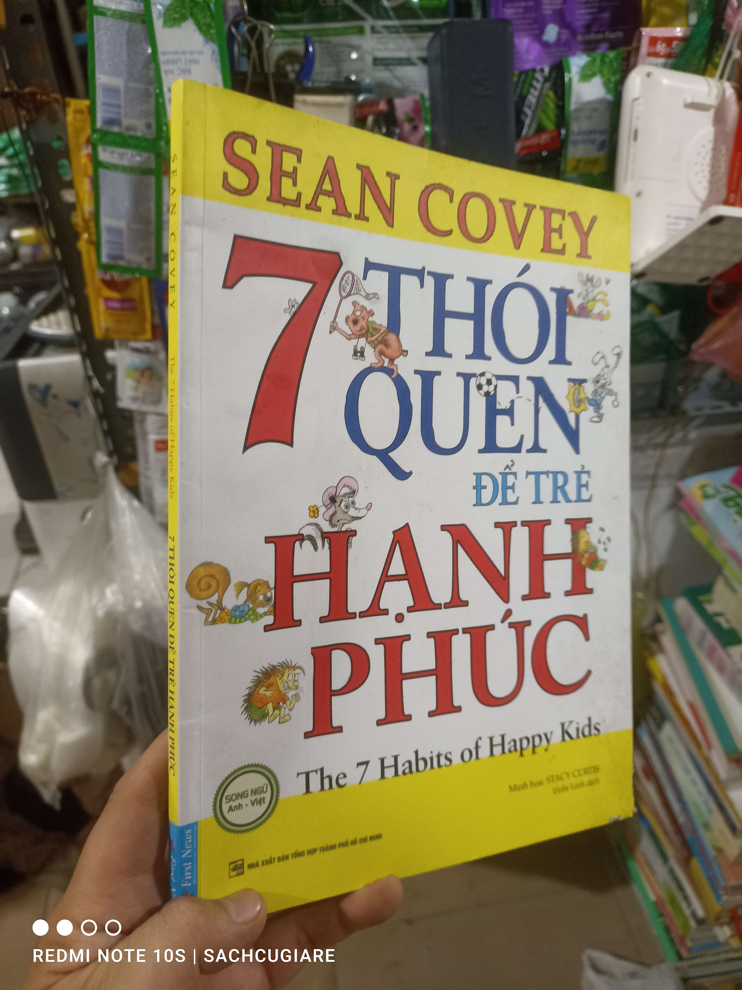7 thói quen để trẻ hạnh phúc - Covey 2022 mới 90% Kỹ năng sống HCM2702 (NSX)