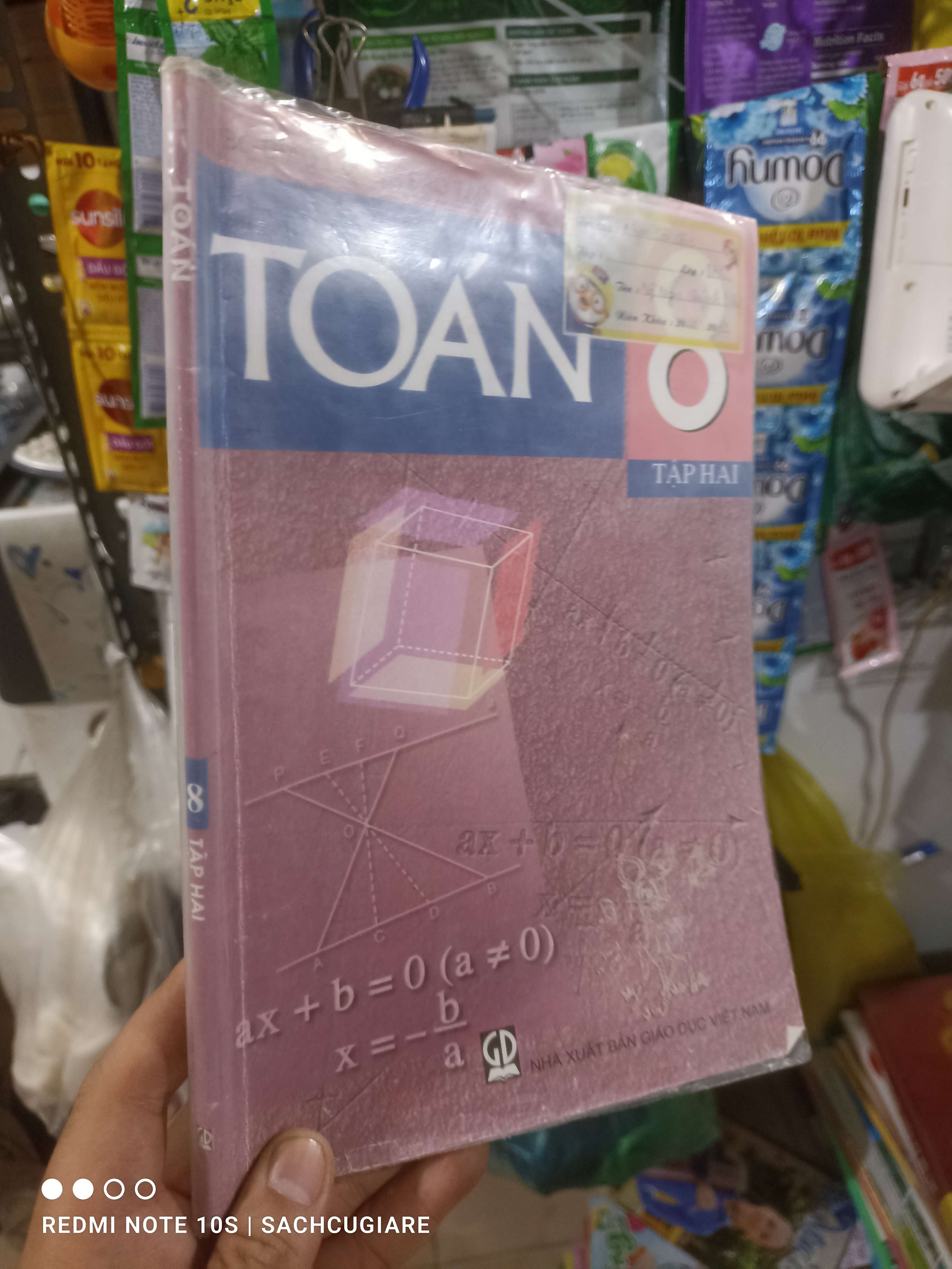 Toán 8 tập hai 2018 mới 80% Giáo khoa HCM2702