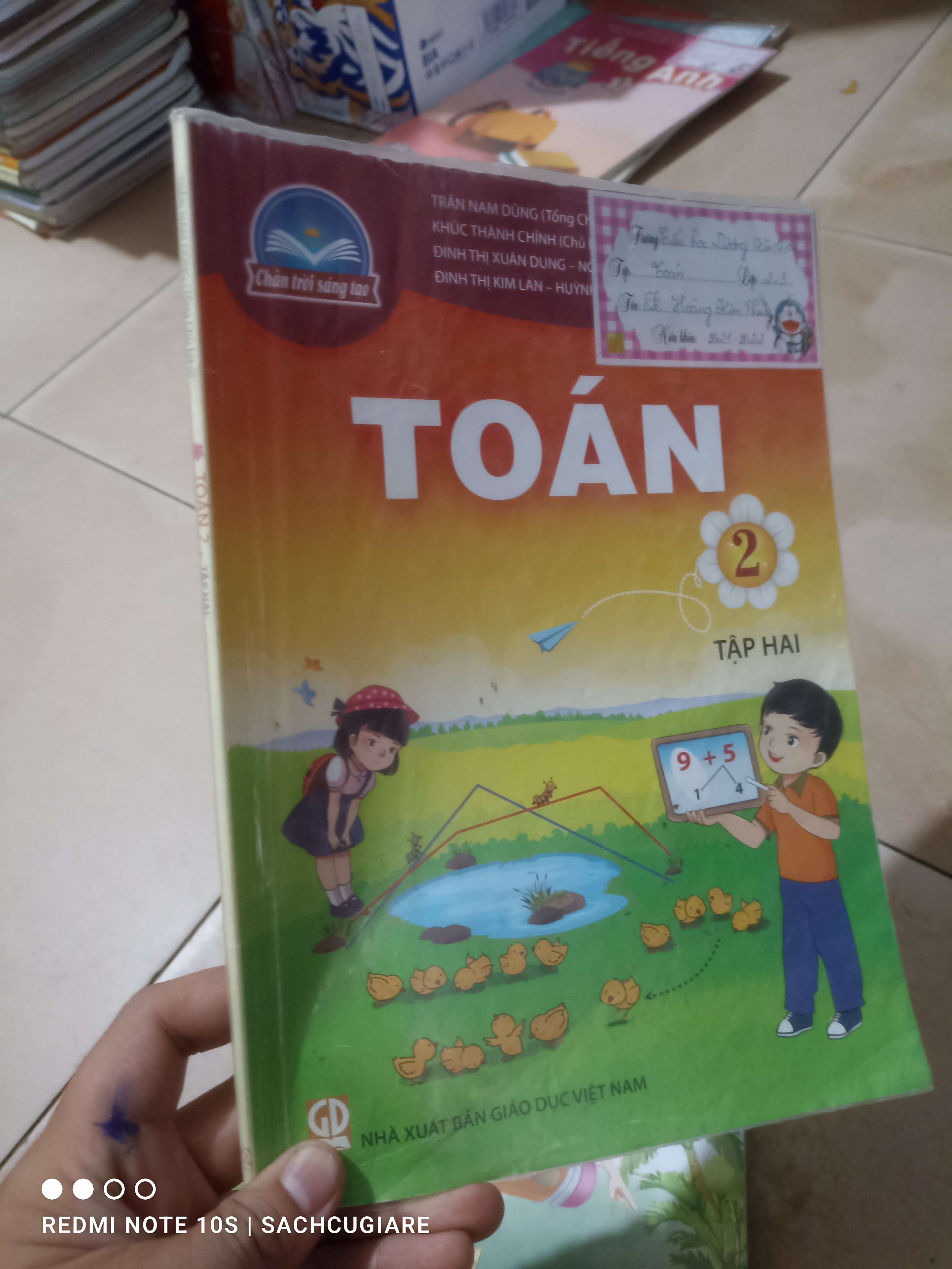 Toán lớp 2 tập hai (Chân trời sáng tạo) Giáo khoa HCM2702