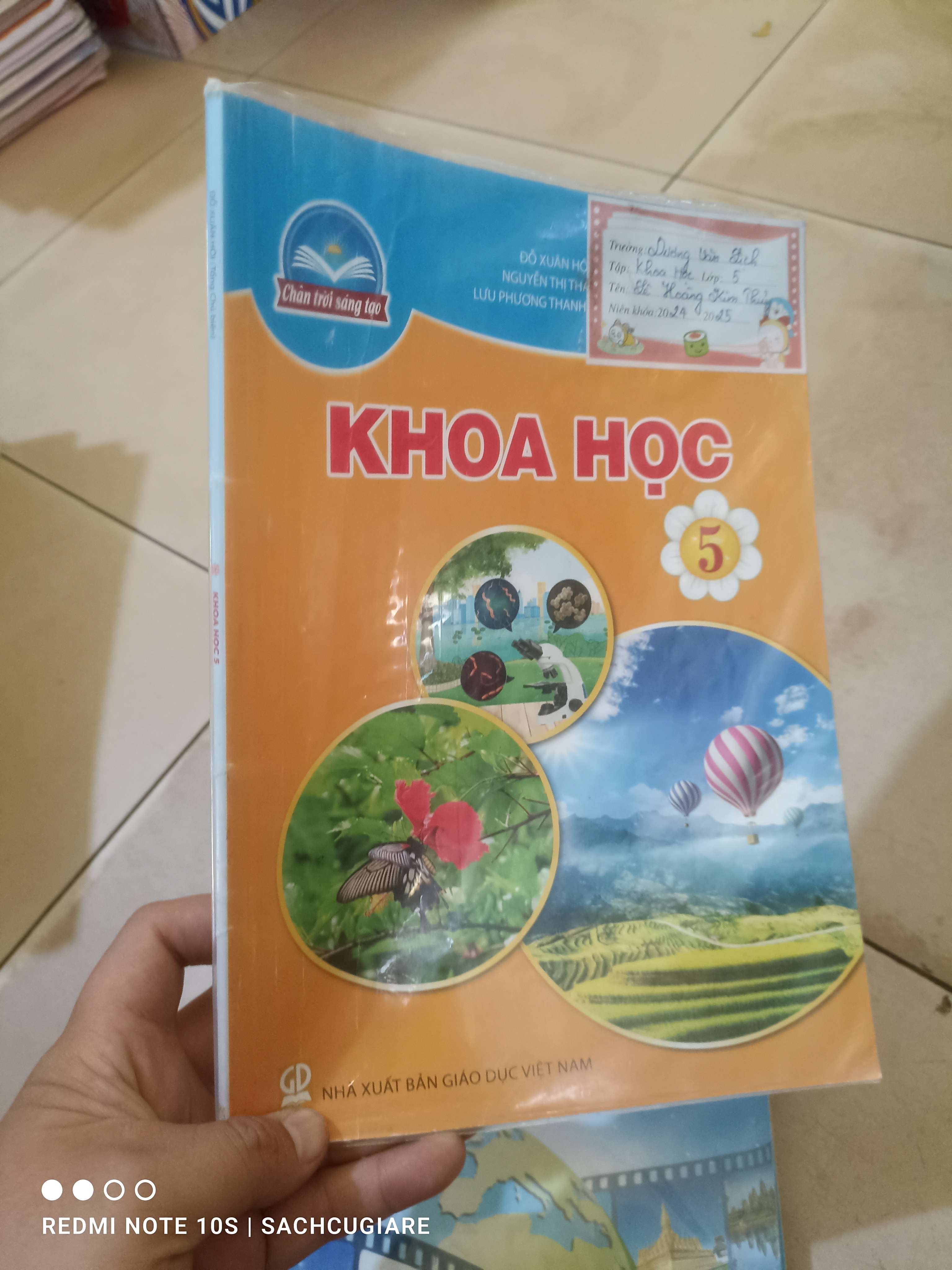 Khoa học lớp 5 (Chân trời sáng tạo) Giáo khoa HCM2702