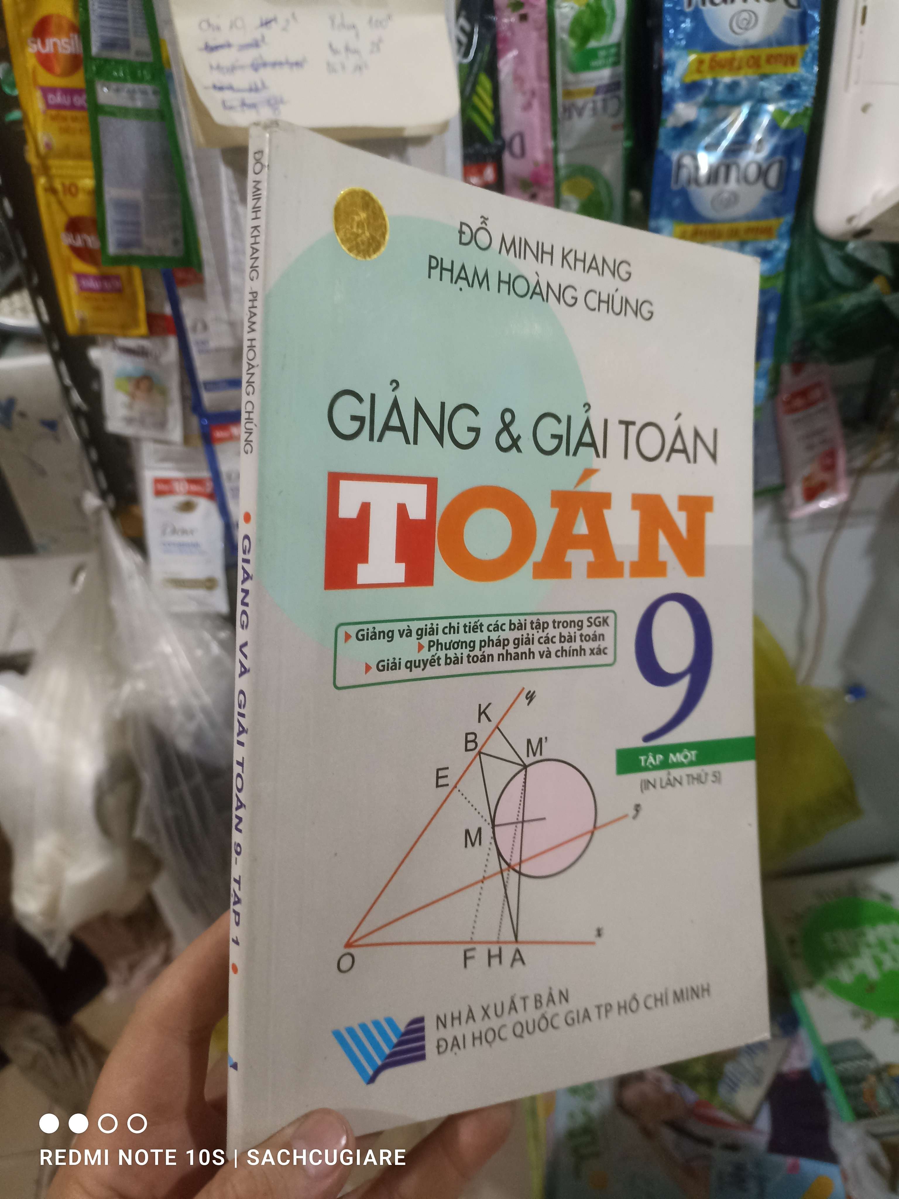 Giảng và giải toán 9 tập một - Minh Khang 2009 mới 80% ố Giáo khoa HCM2702