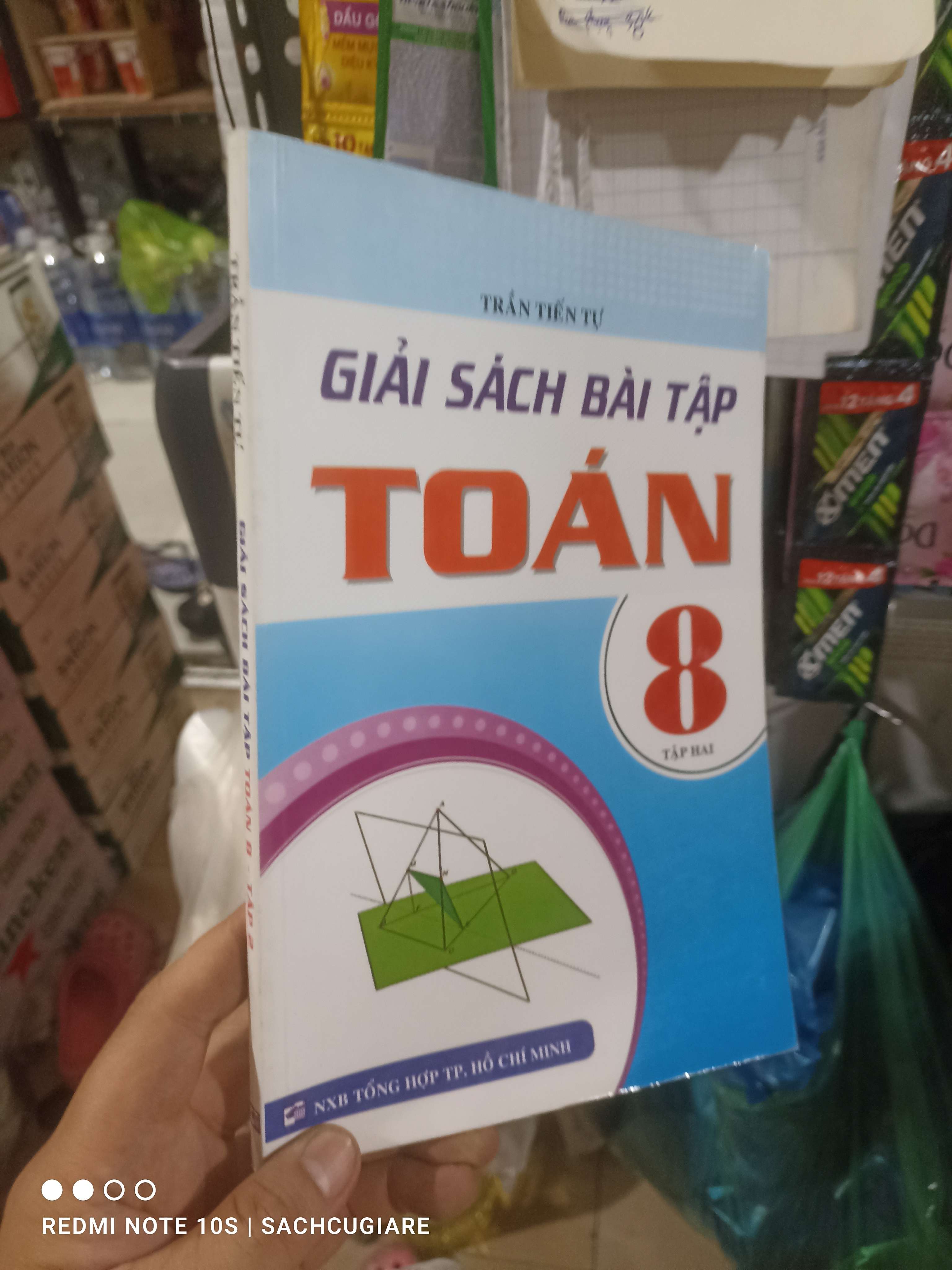 Giải sách bài tập toán 8 tập hai - Tiến Tự 2016 mới 80% Giáo khoa HCM2702