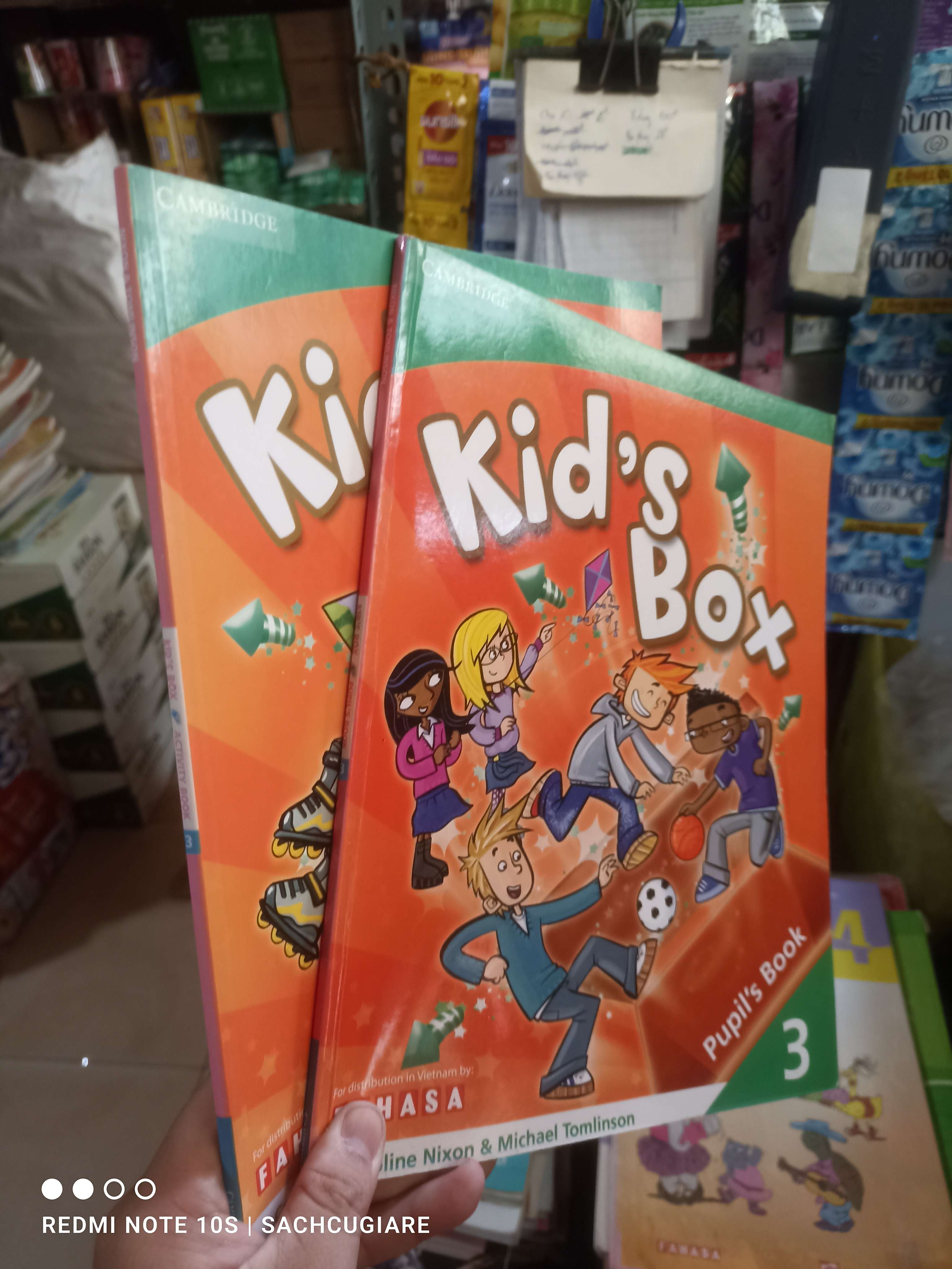 Kid's box 3 có sách bài tập Sách tự học tiếng Anh HCM2702