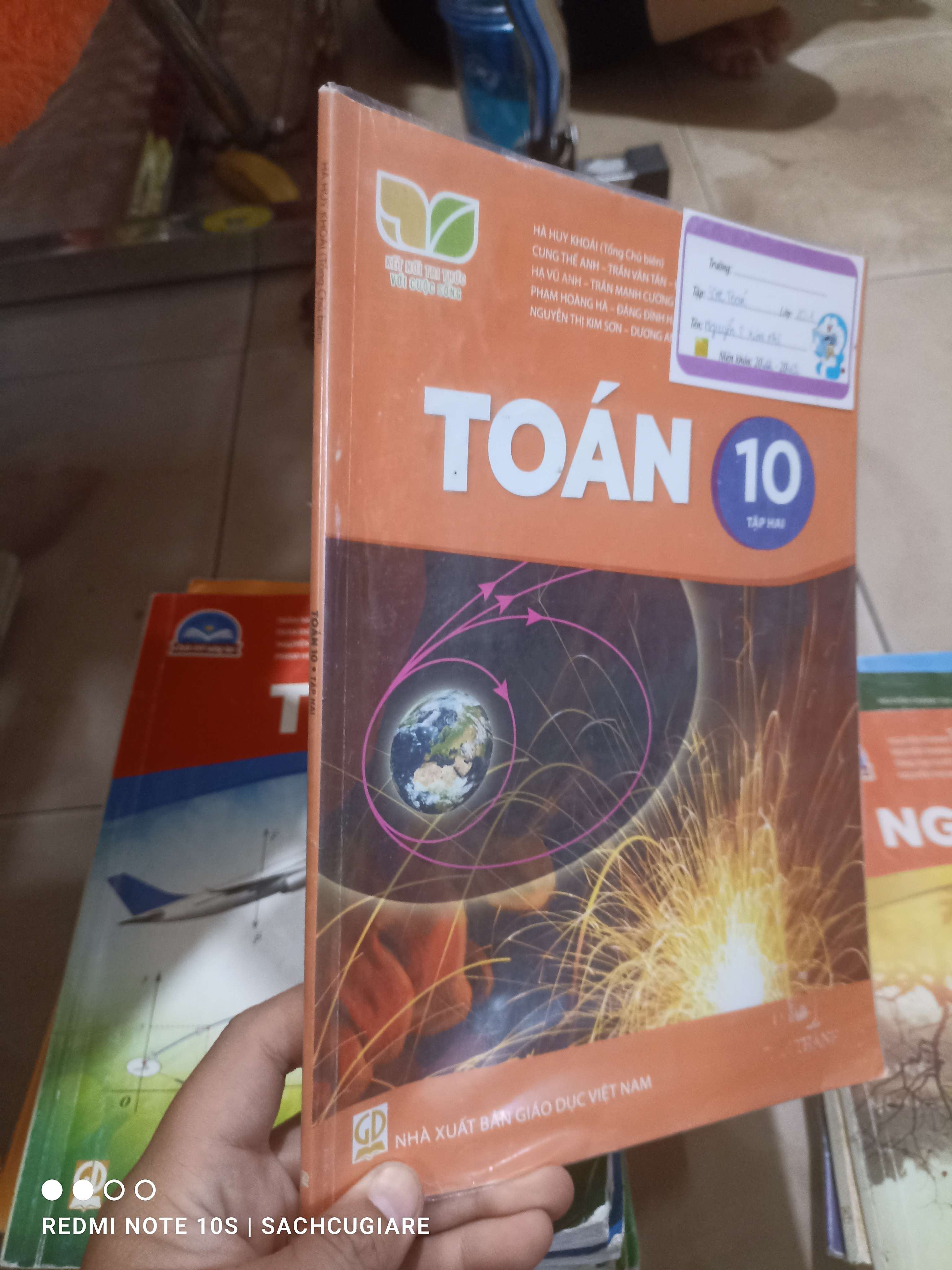 Toán lớp 10 tập hai (Kết nối tri thức và cuộc sống) Giáo khoa HCM2702