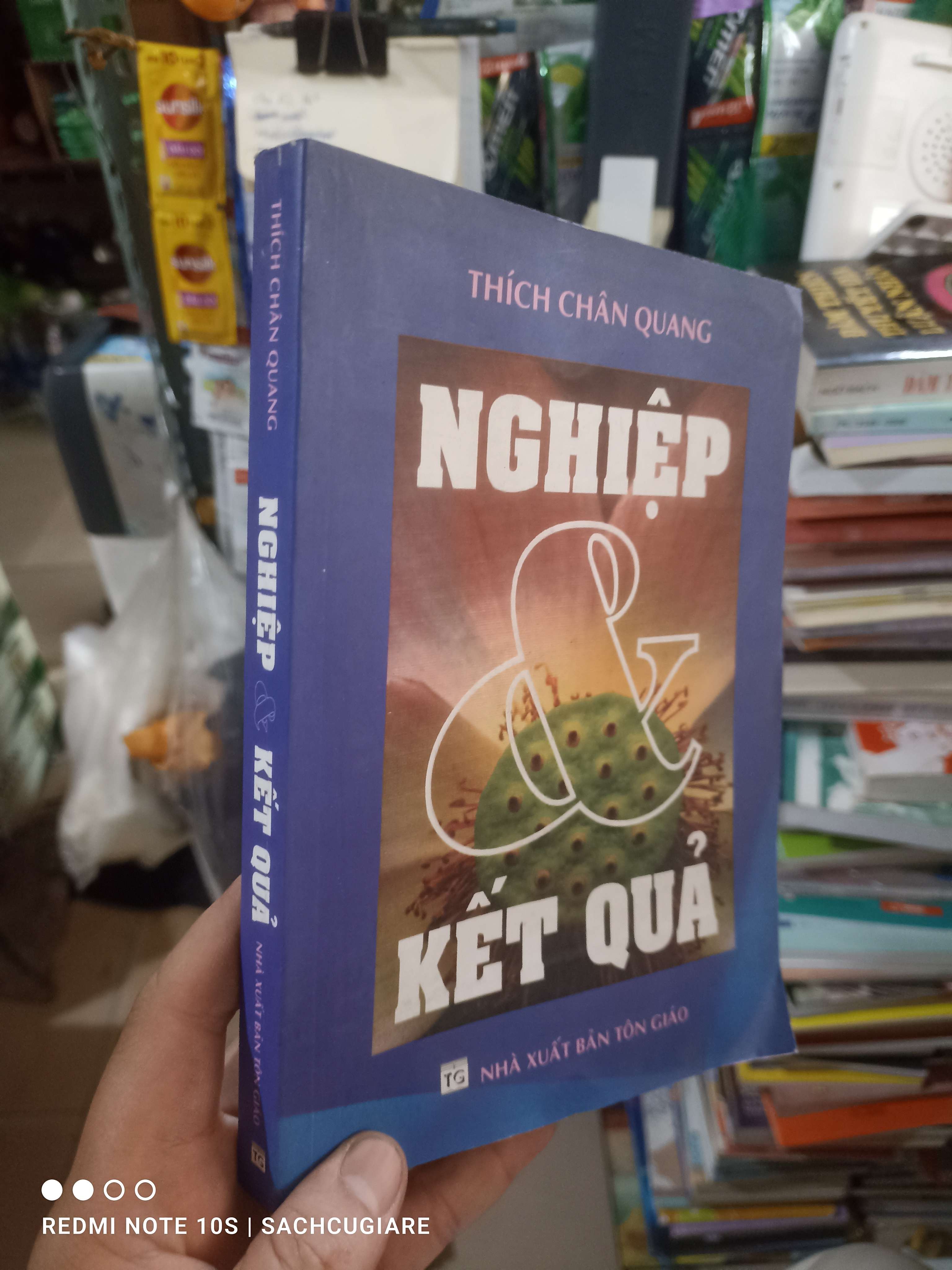 Nghiệp và kết quả - Thích Chân Quang 2009 mới 80% ố Phật giáo HCM2702 (NSX)
