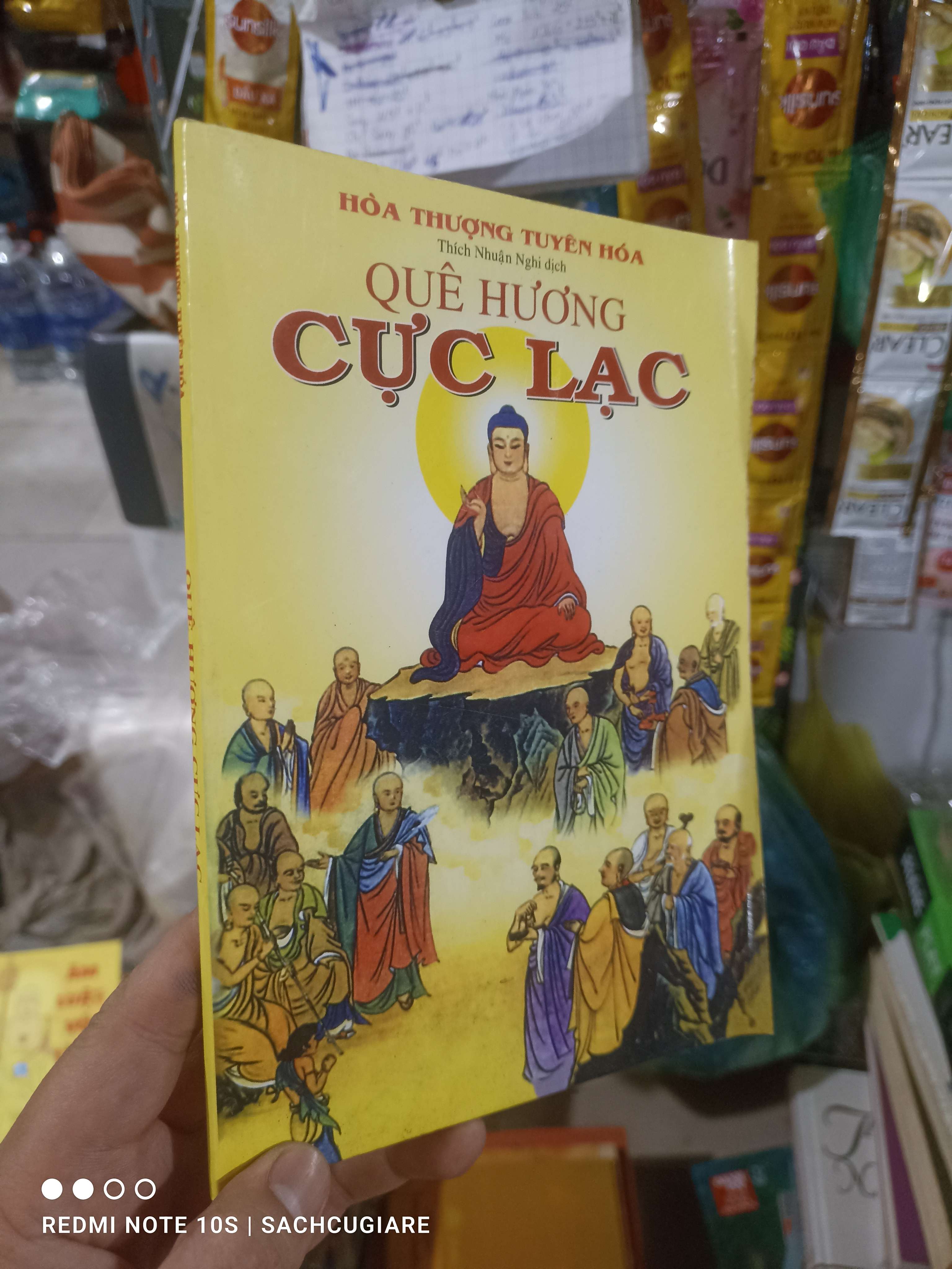 Quê hương cực lạc - Tuyên Hoá 2009 mới 80% ố Sách tôn giáo - tâm linh HCM2702