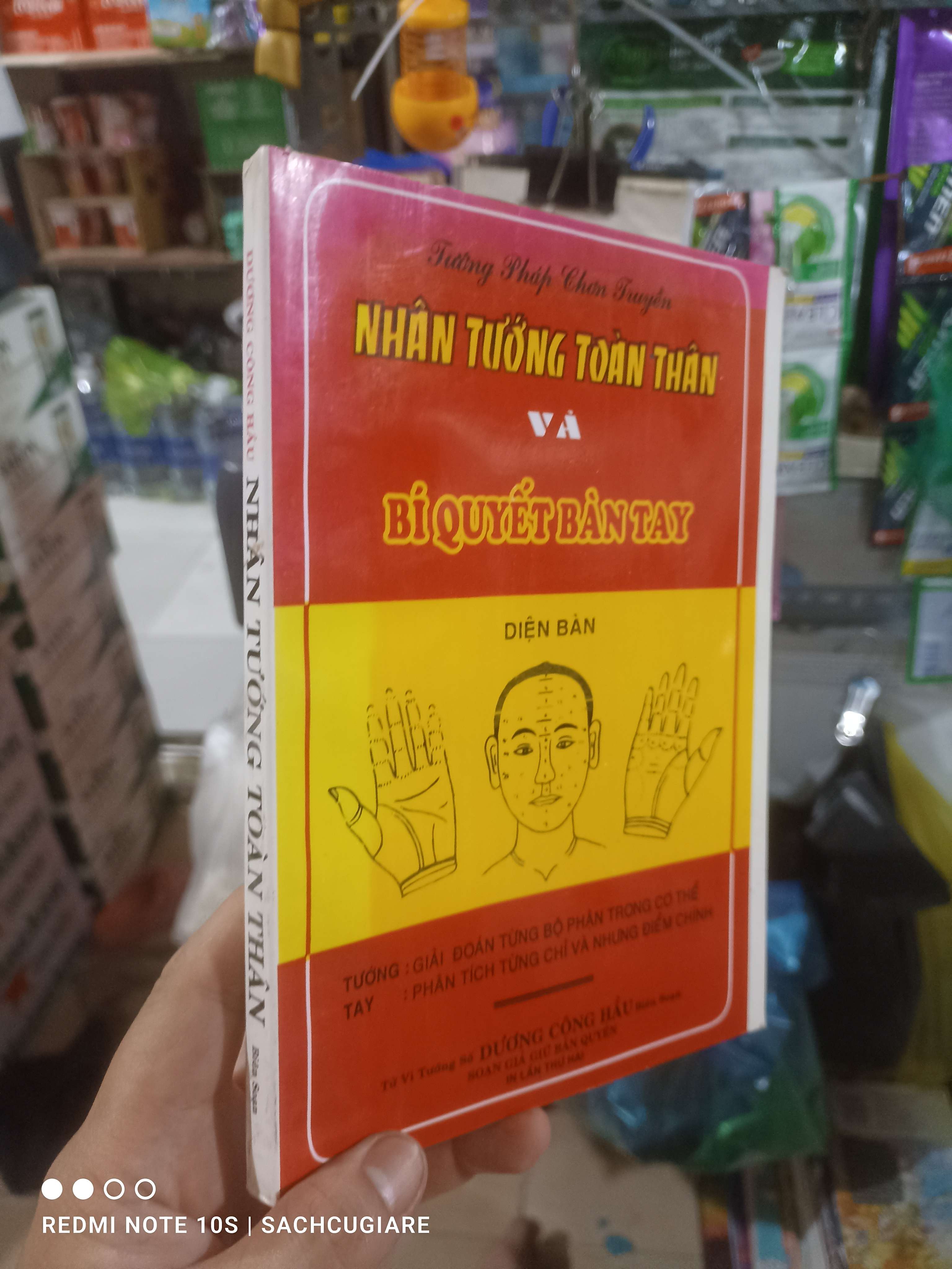 Nhân tướng toàn thân và bí quyết bàn tay - Chơn Tuyền mới 80% bìa bạc Sách tôn giáo - tâm linh HCM2702 (NSX)