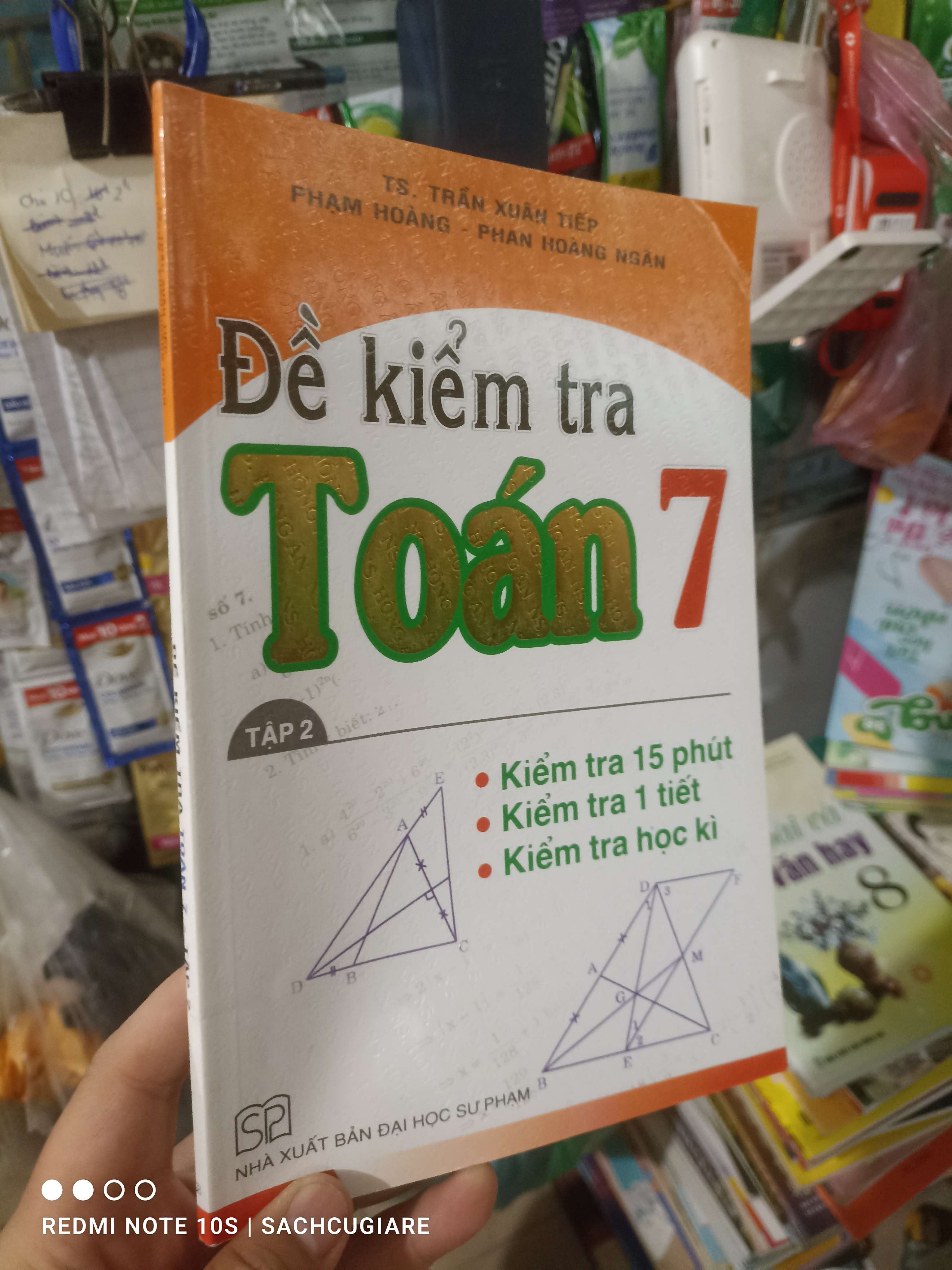 Đề kiểm tra Toán 7 2017 mới 90% Giáo khoa HCM2702