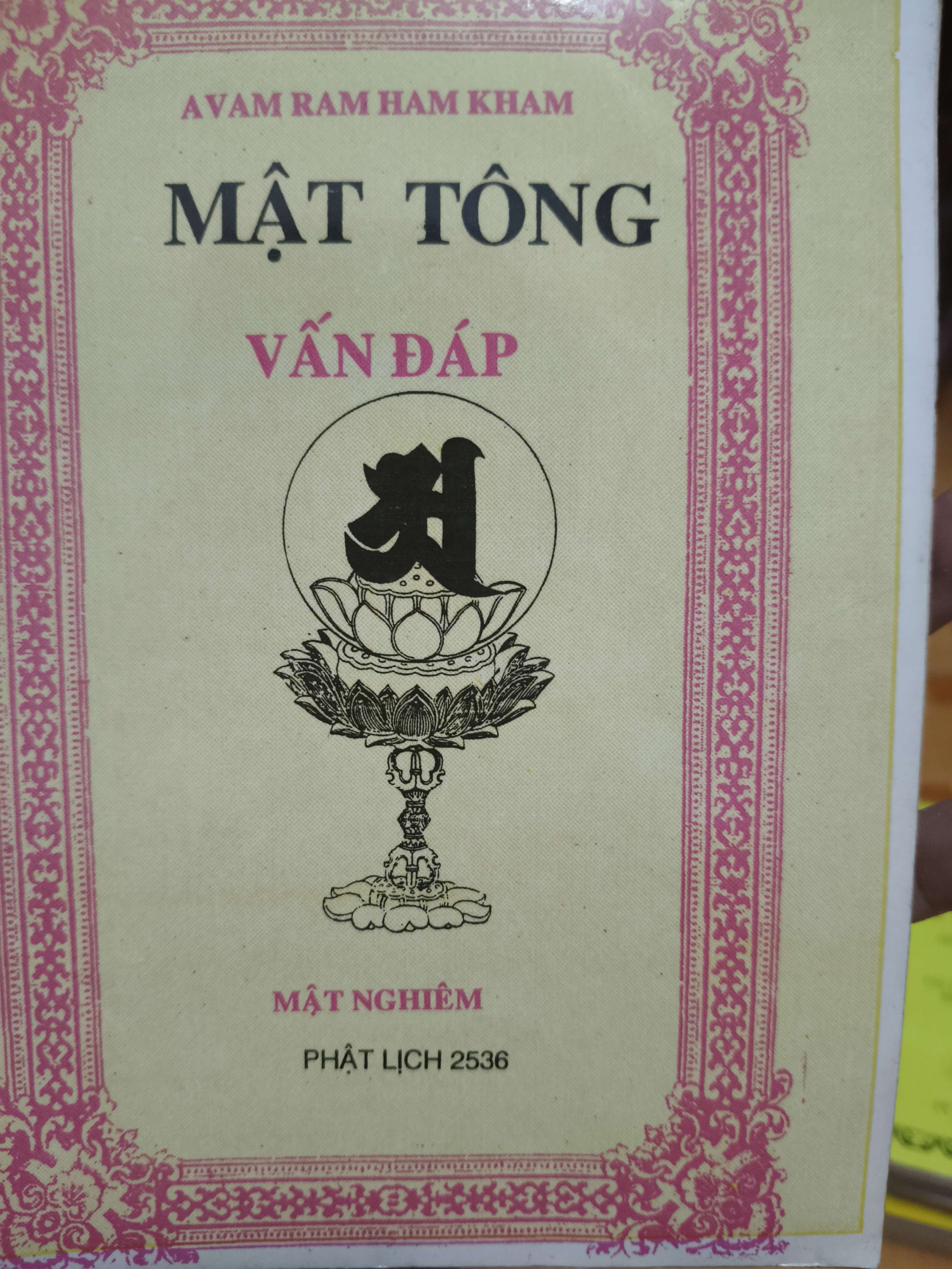 Remake Mật tông vấn đáp - 88 trang Phật giáo ANTQ2702