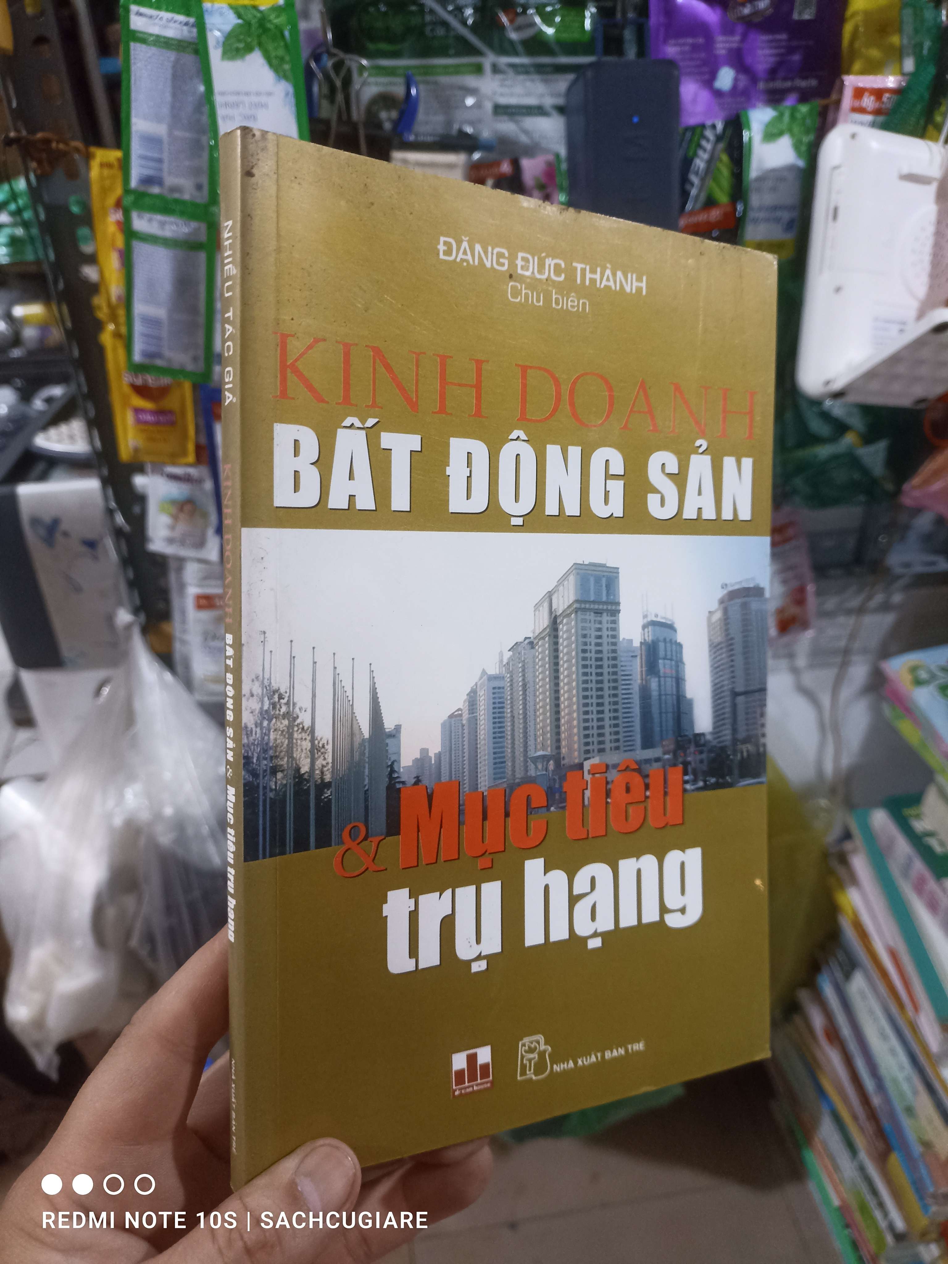 Kinh doanh bất động sản và mục tiêu trụ hạng - Đức Thành 2009 mới 80% ố Kinh doanh - Marketing HCM2702 (NSX)