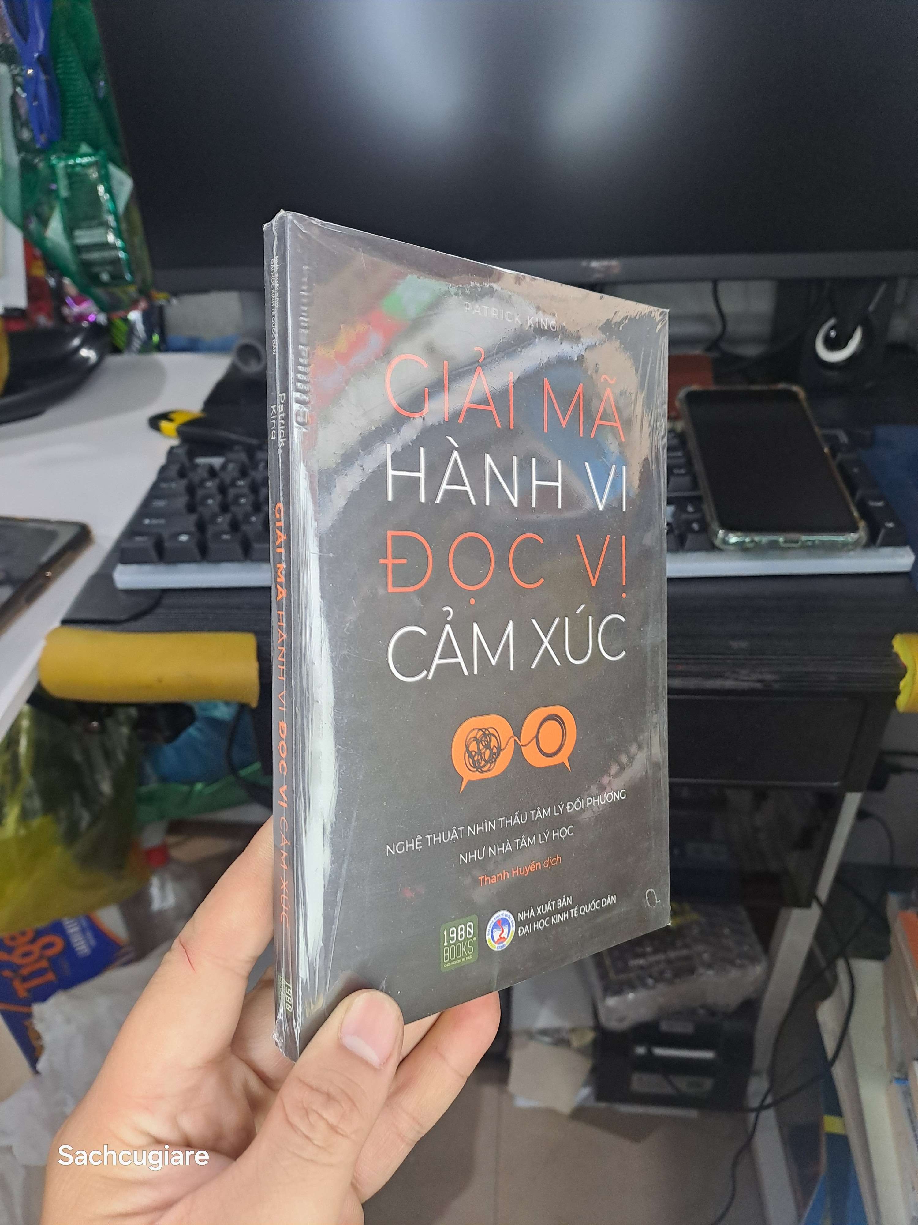 Giải mã hành vi đọc vị cảm xúc - Patrick King Sách tâm lý học - giới tính NENA2702 (NSX)