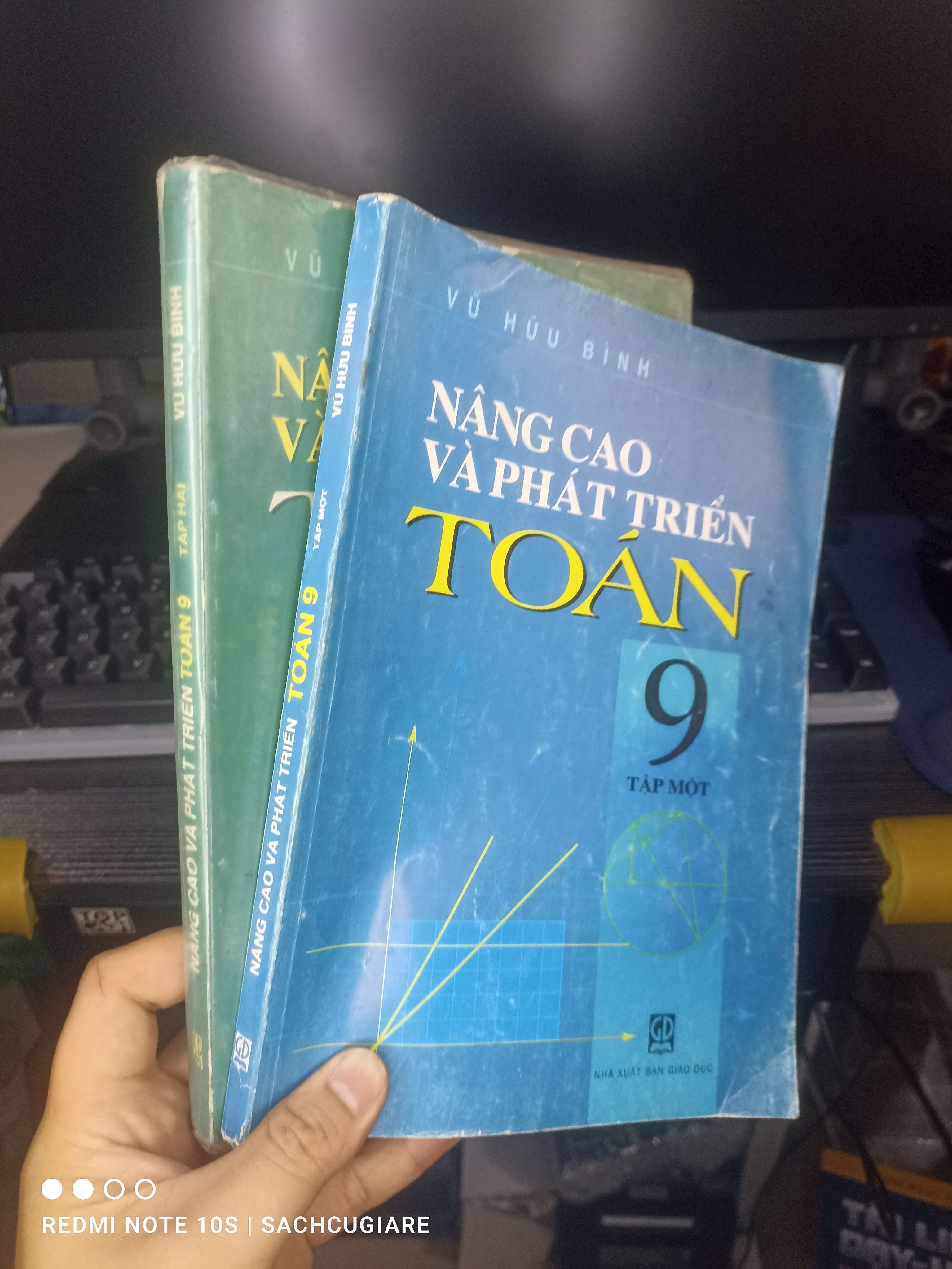 Nâng Cao Và Phát Triển Toán 9 Tập Một & Hai - Vũ Hữu Bình 2008 mới 80% ố Giáo khoa HCM.TN2802
