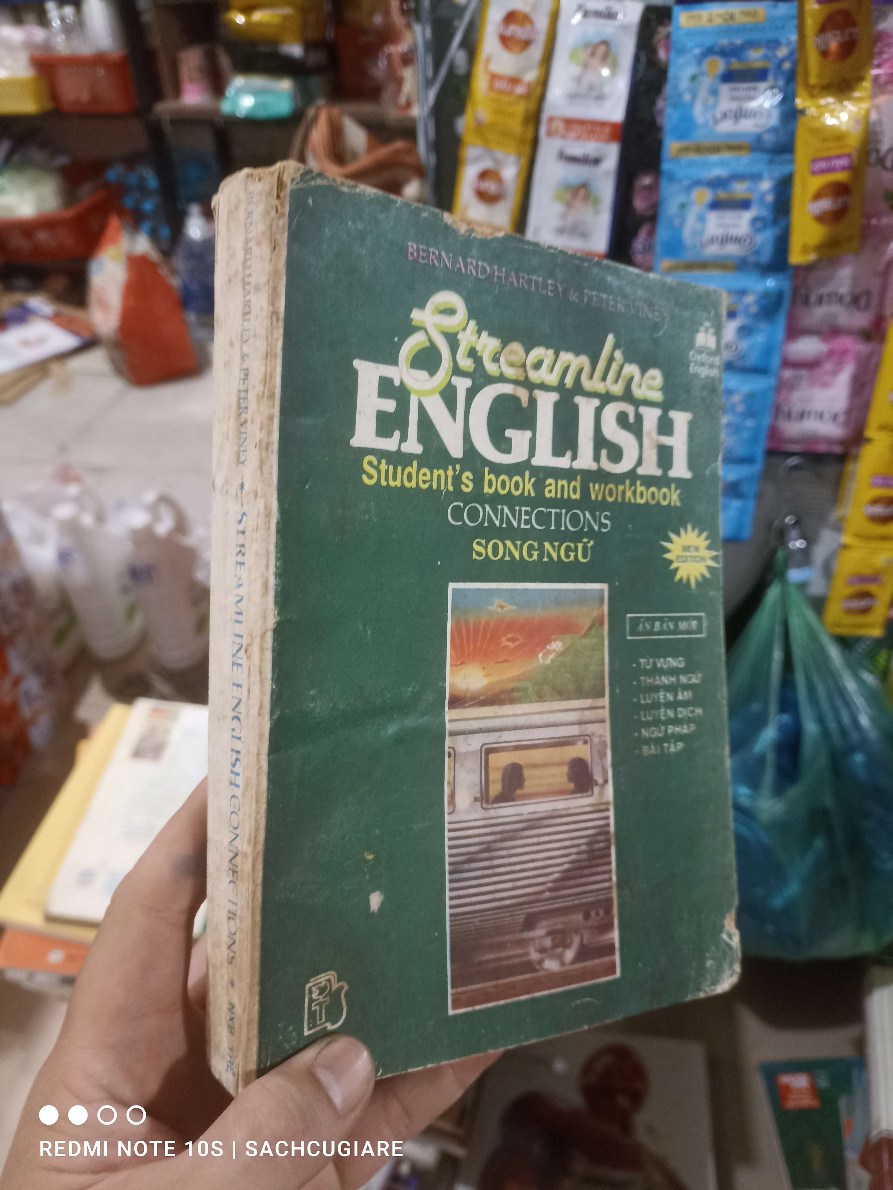 Streamline English Connections student's book and workbook 1994 mới 80% ố Sách tự học tiếng Anh HCM2702 (NSX)