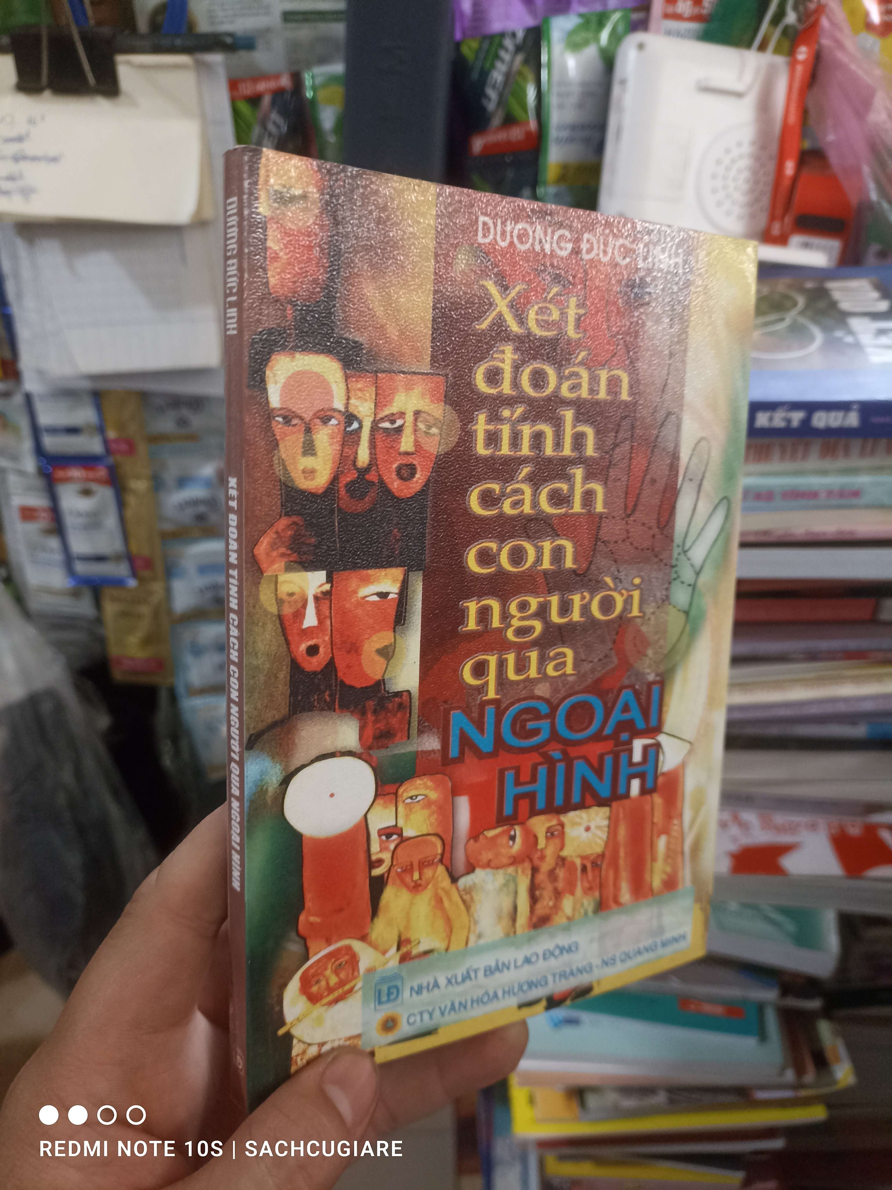 Xét đoán tính cách con người qua ngoại hình - Đức Linh 2006 mới 80% ố Sách tôn giáo - tâm linh HCM2702 (NSX)