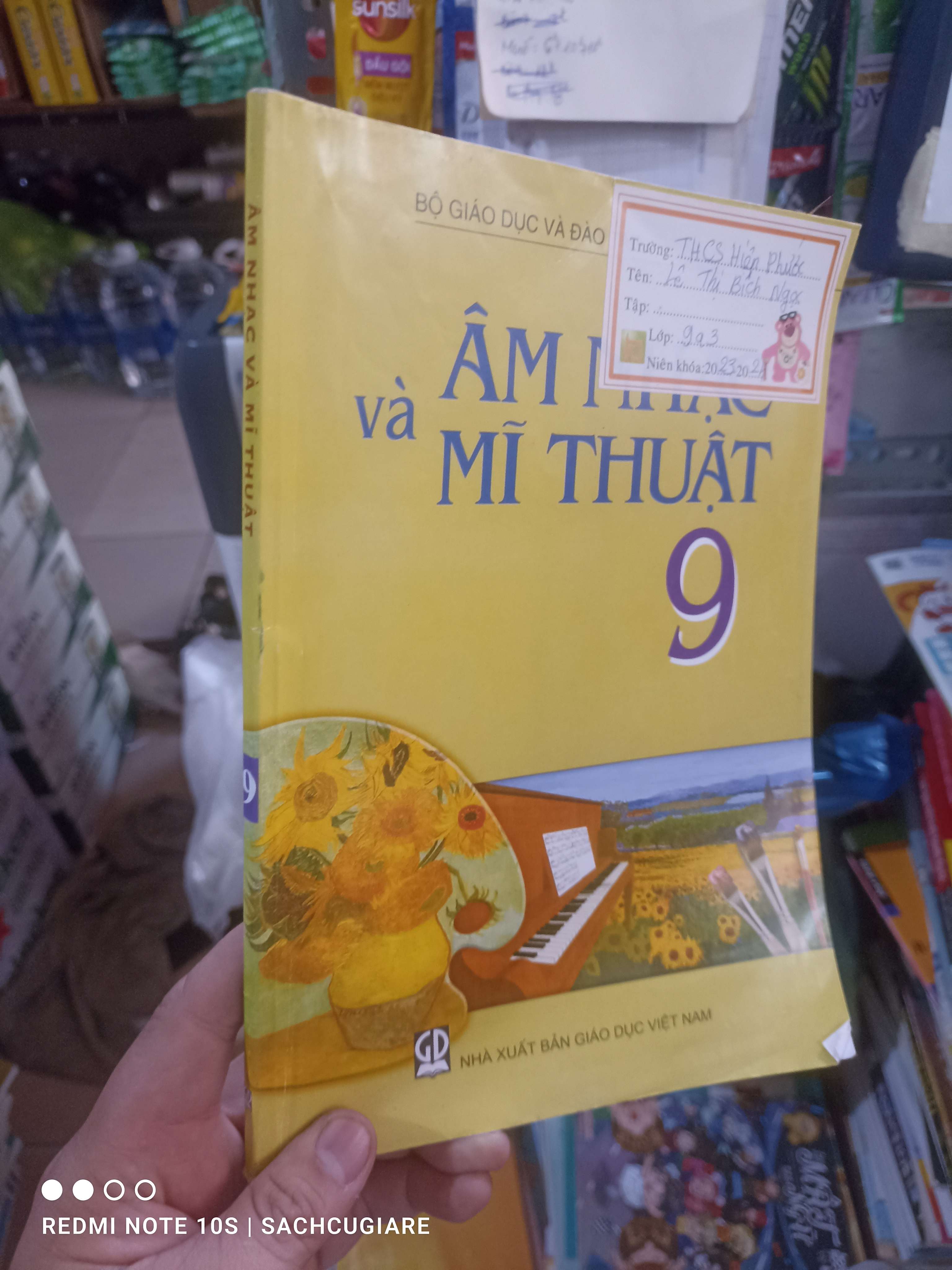 Âm nhạc và mỹ thuật 9 2023 mới 80% Giáo khoa HCM2702