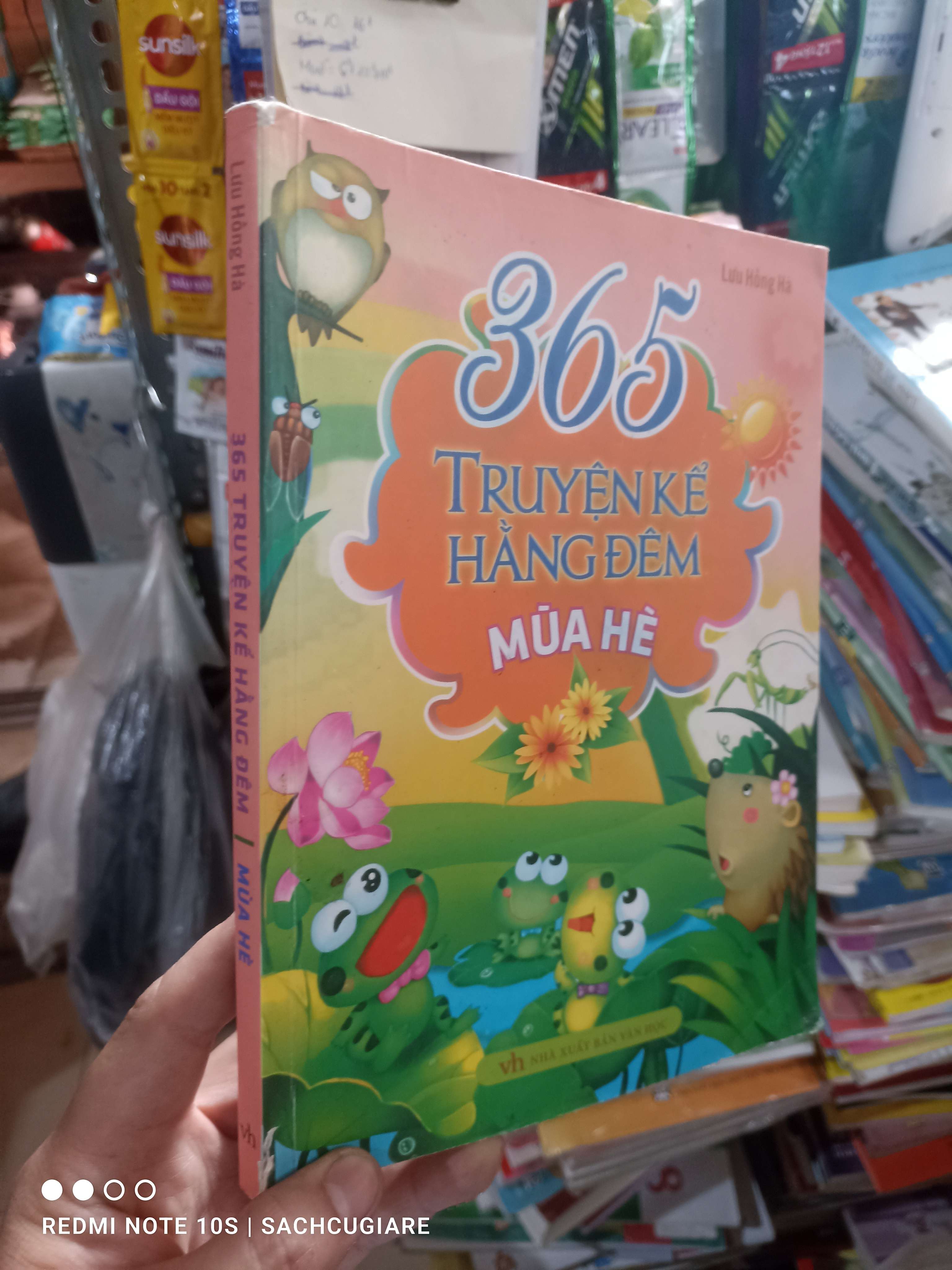 365 truyện kể hằng đêm mùa hè - Hồng Hà 2015 mới 70% rách bìa Sách thiếu nhi HCM2702