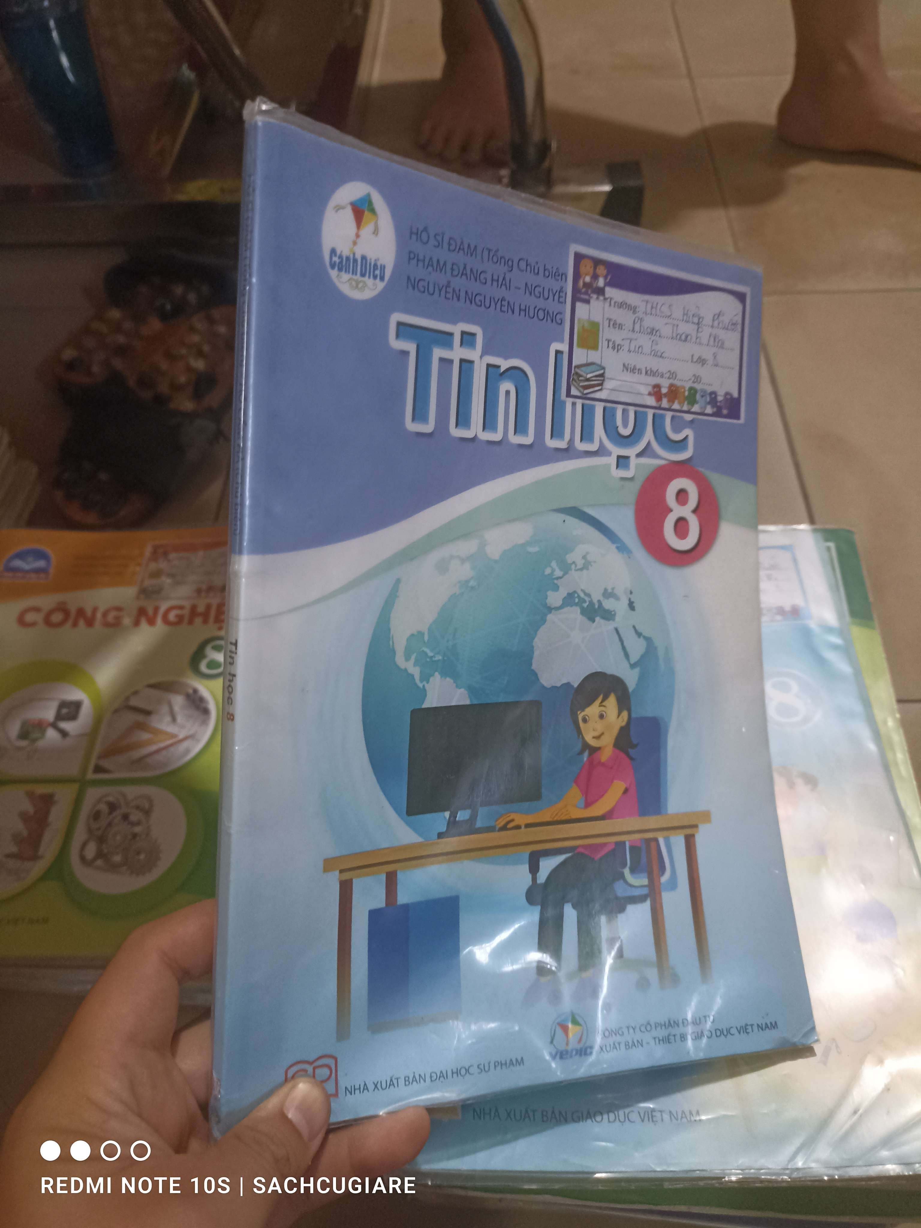 Tin học lớp 8 (Cánh diều) Giáo khoa HCM2702