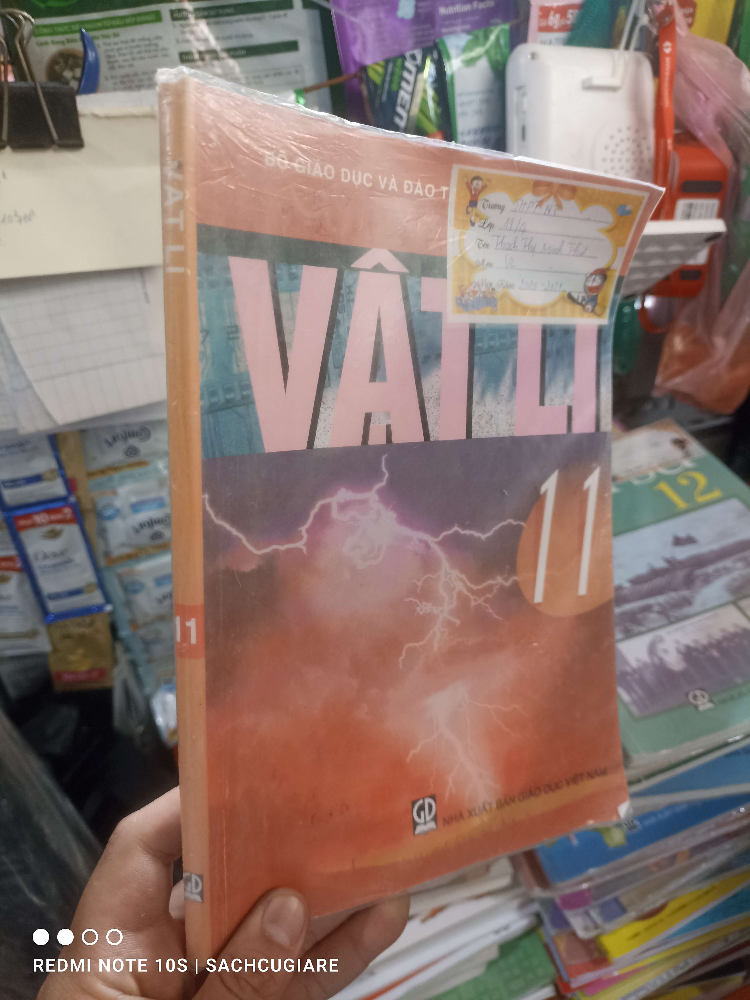 Vật lí 11 2020 mới 80% Giáo khoa HCM2702