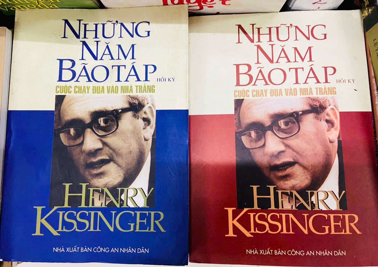 Những năm bão táp: cuộc chạy đua vào nhà Trắng - Henry Kissinger (2 tập) Văn học nước ngoài VAVO2702