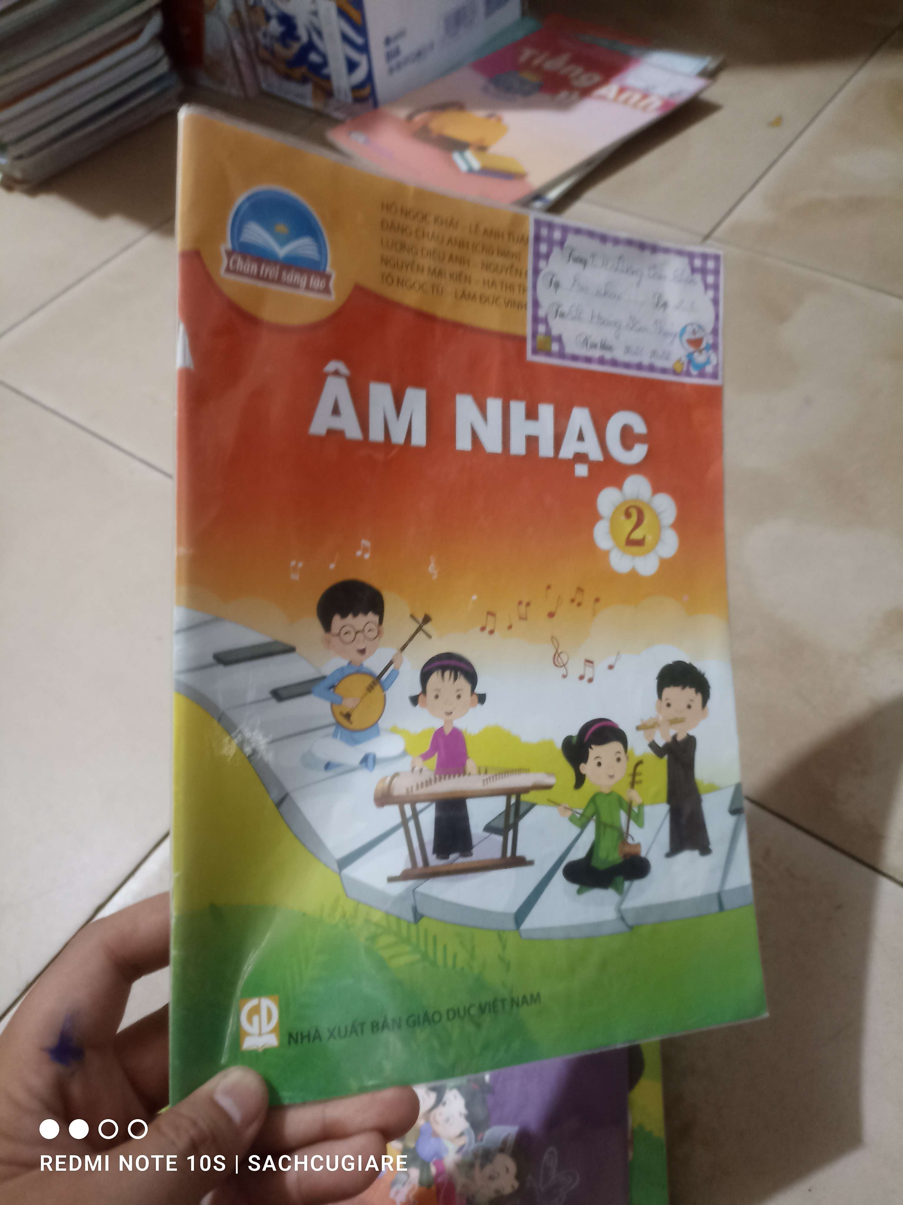 Âm nhạc lớp 2 (Chân trời sáng tạo) Giáo khoa HCM2702