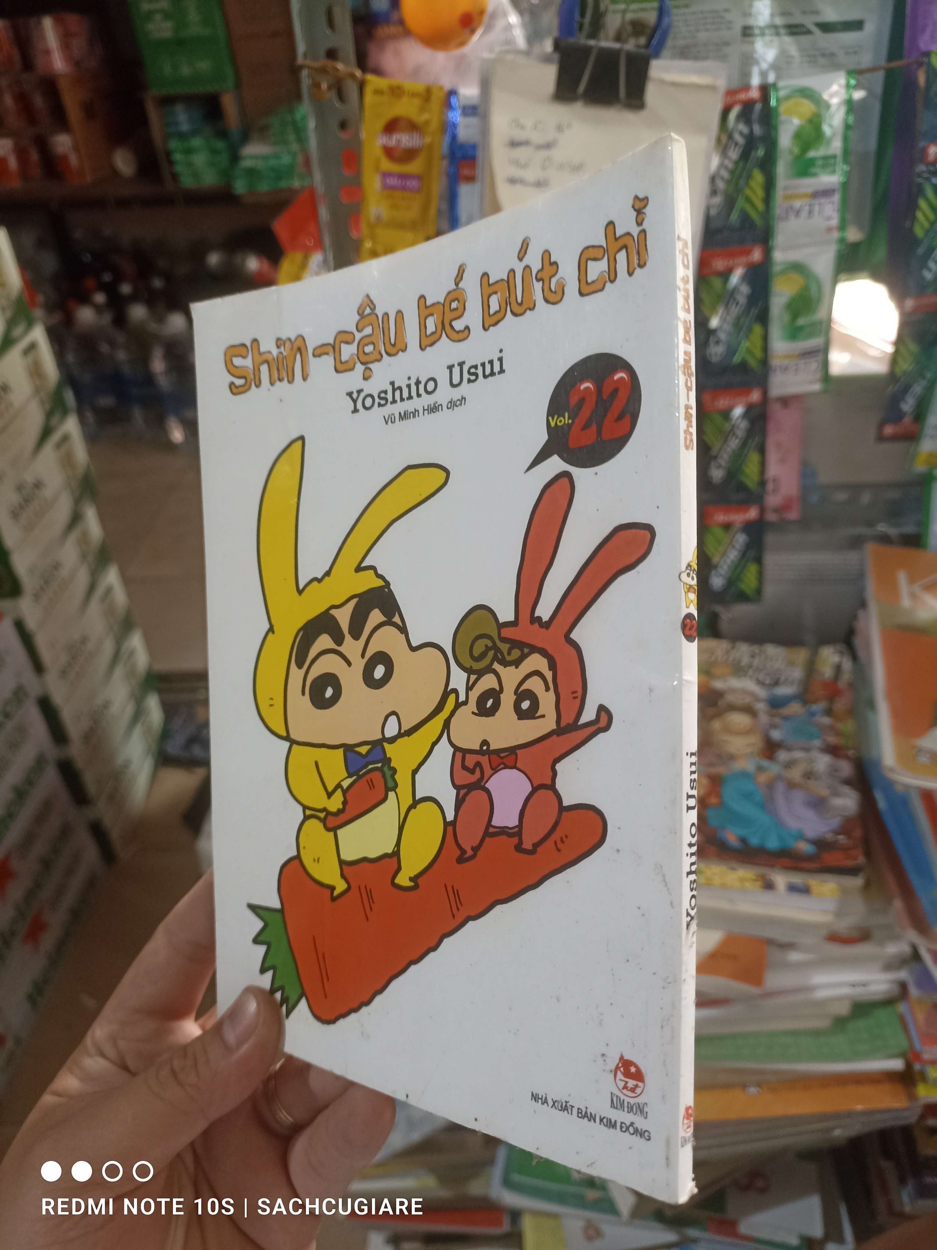 Shin cậu bé bút chì 22 - Usui Truyện tranh HCM2702