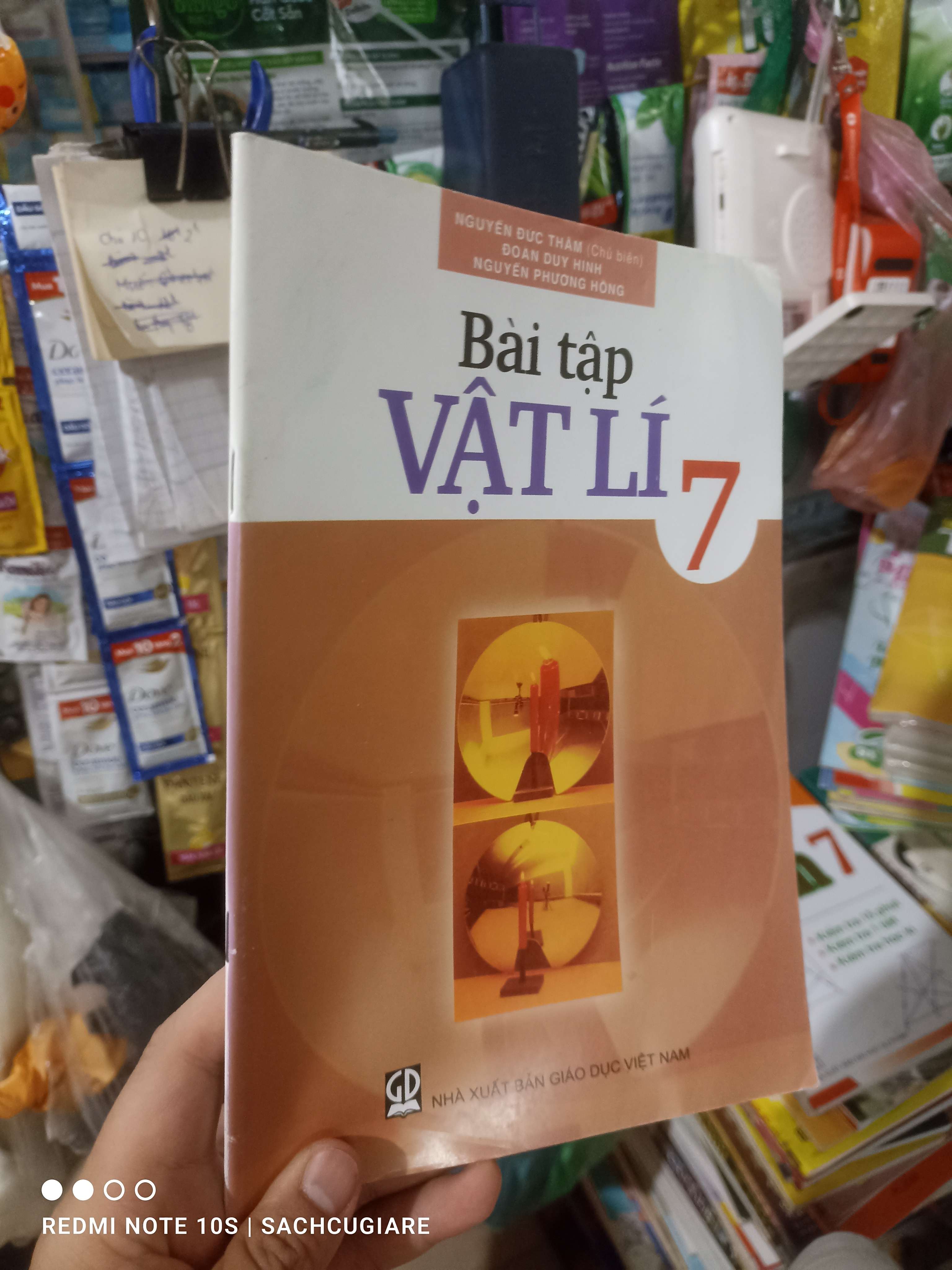 Bài tập vật lý 7 - Phương Hồng 2017 mới 90% Giáo khoa HCM2702