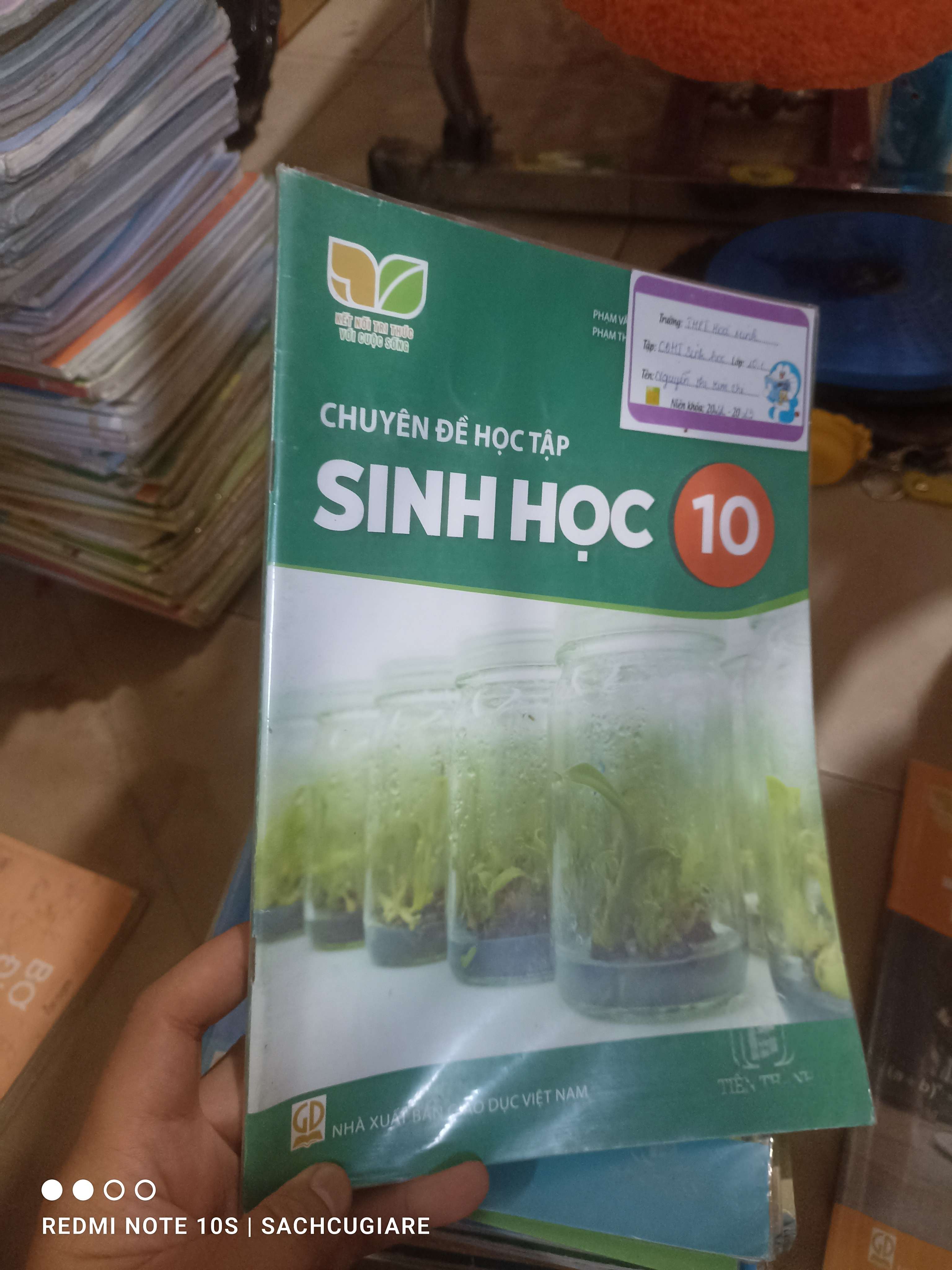 Sinh học lớp 10 (Kết nối tri thức và cuộc sống) Giáo khoa HCM2702