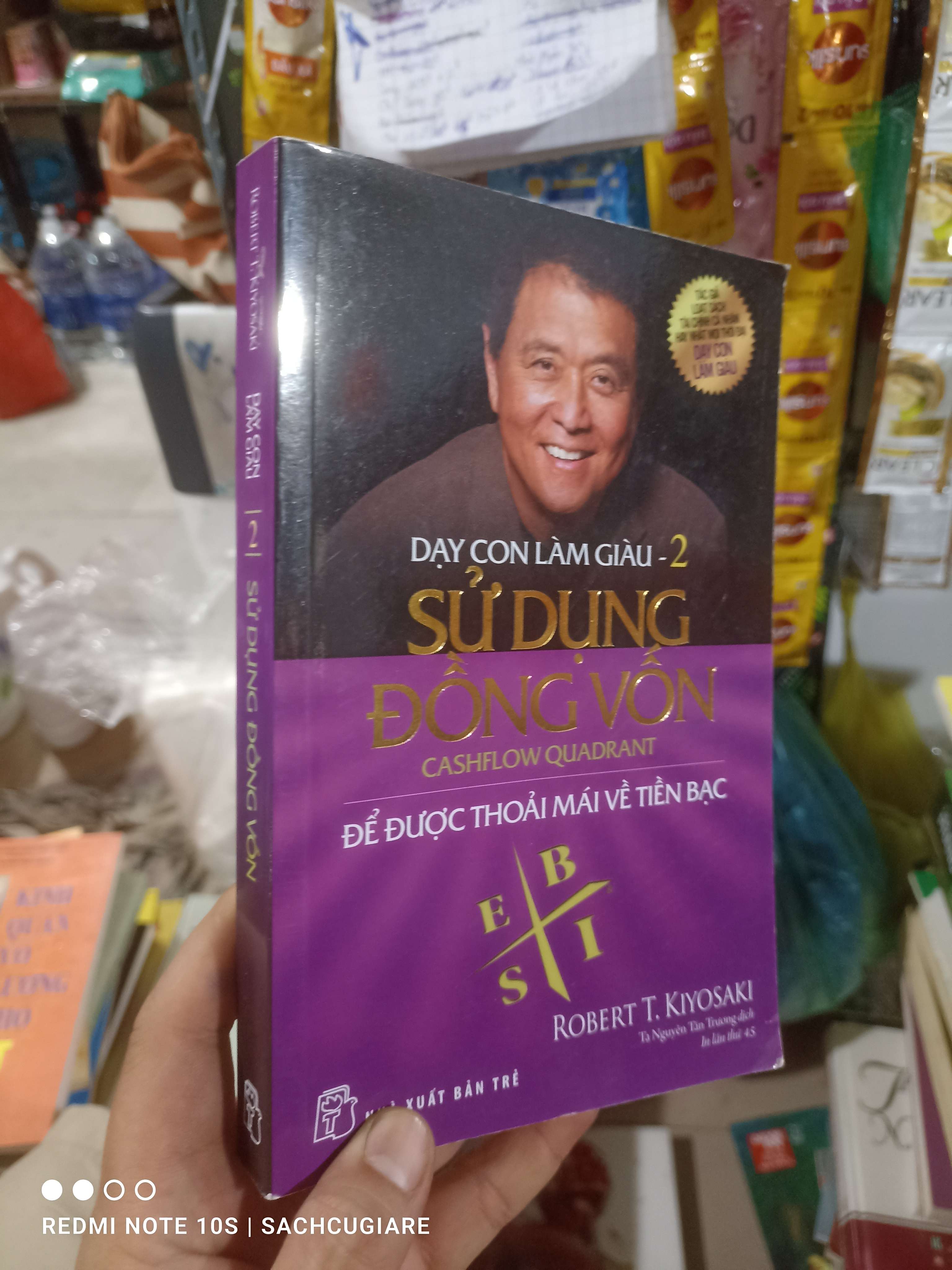 Dạy con làm giàu: Sử dụng đồng vốn 2 - Kiyosaki 2020 mới 90% Kinh doanh - Marketing HCM2702 (NSX)