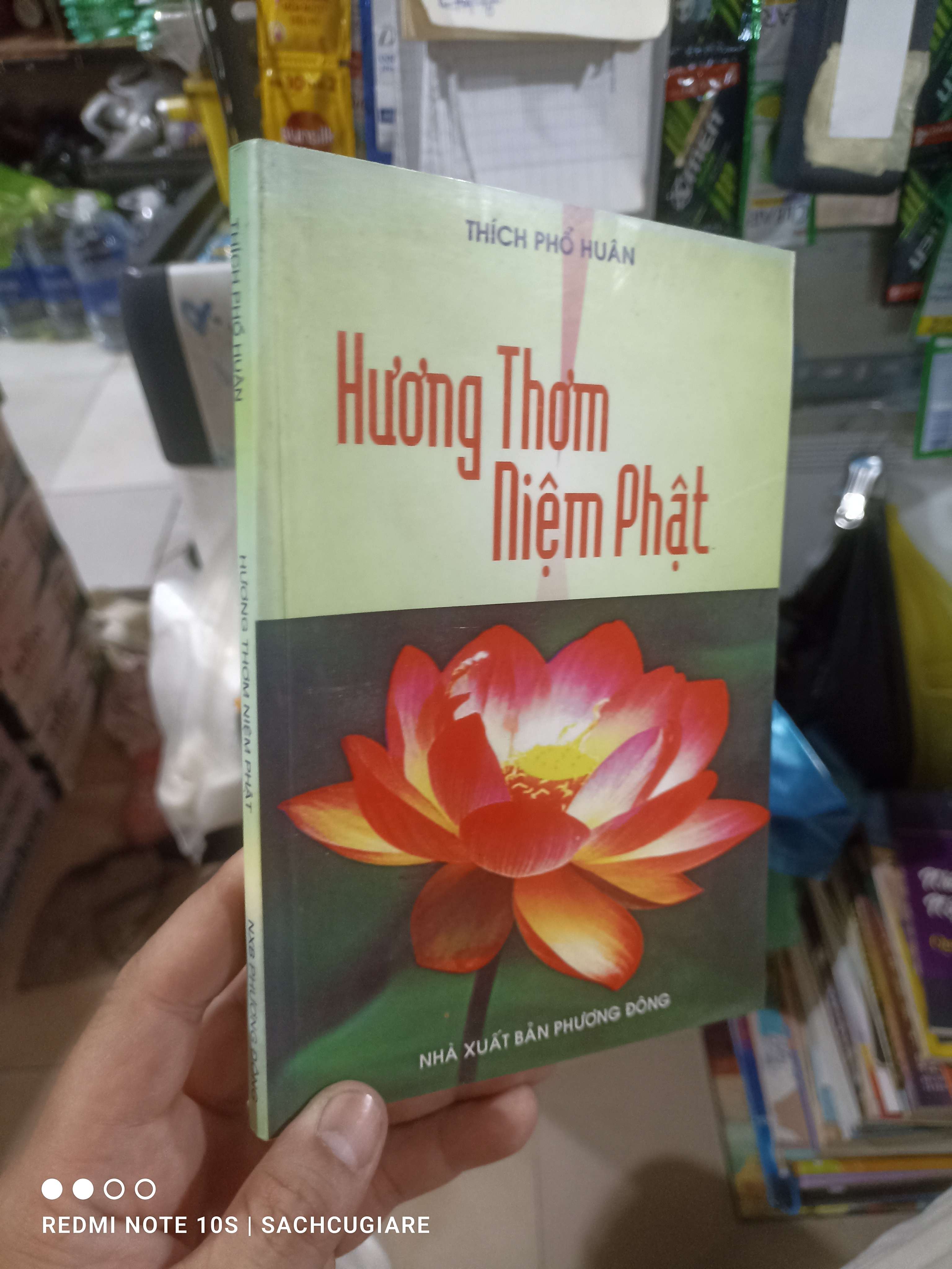 Hương thơm niệm phật - Phổ Huân 2008 mới 80% ố Phật giáo HCM2702 (NSX)