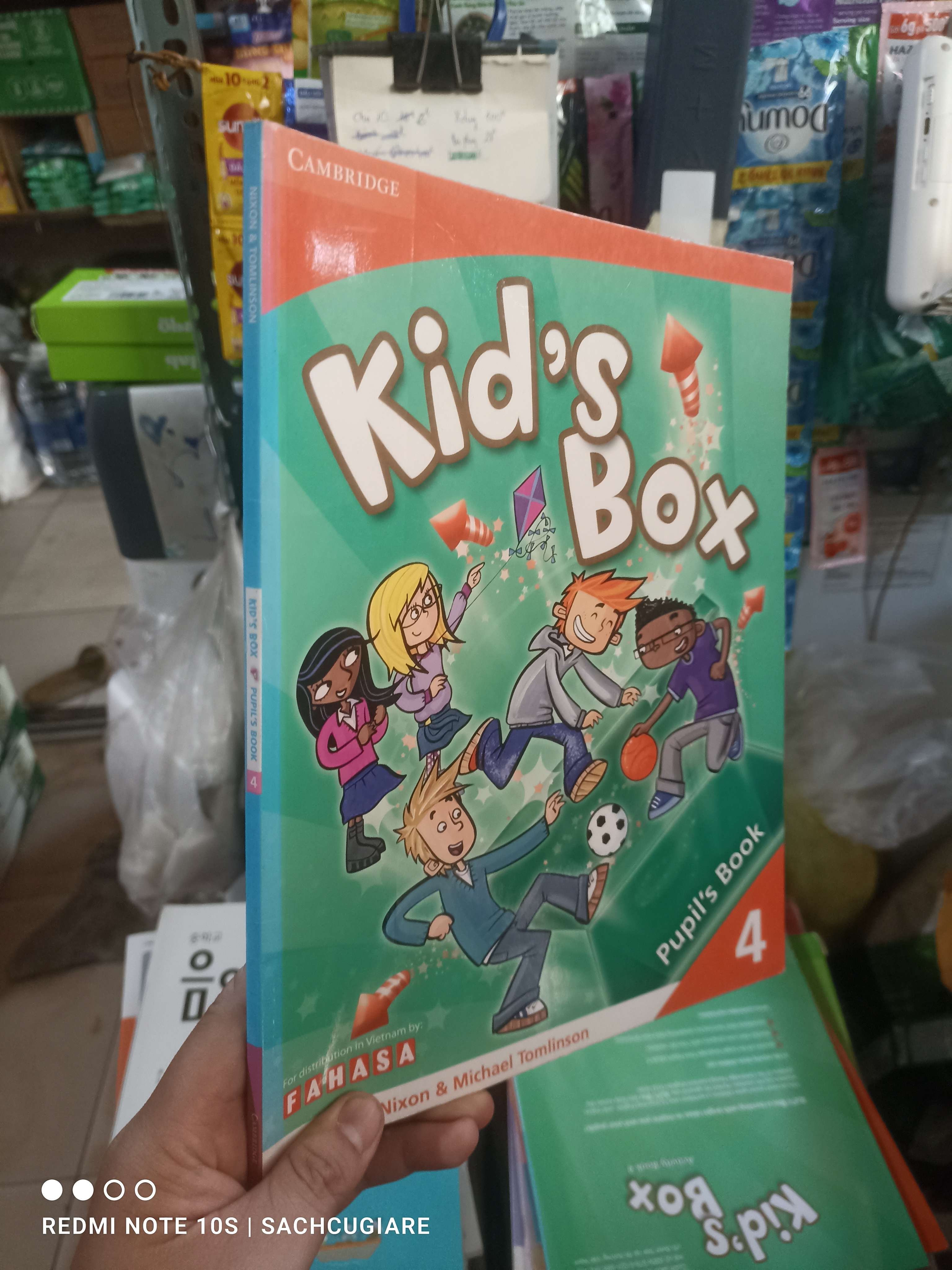 Kid's Box 4 có sách bài tập Sách tự học tiếng Anh HCM2702