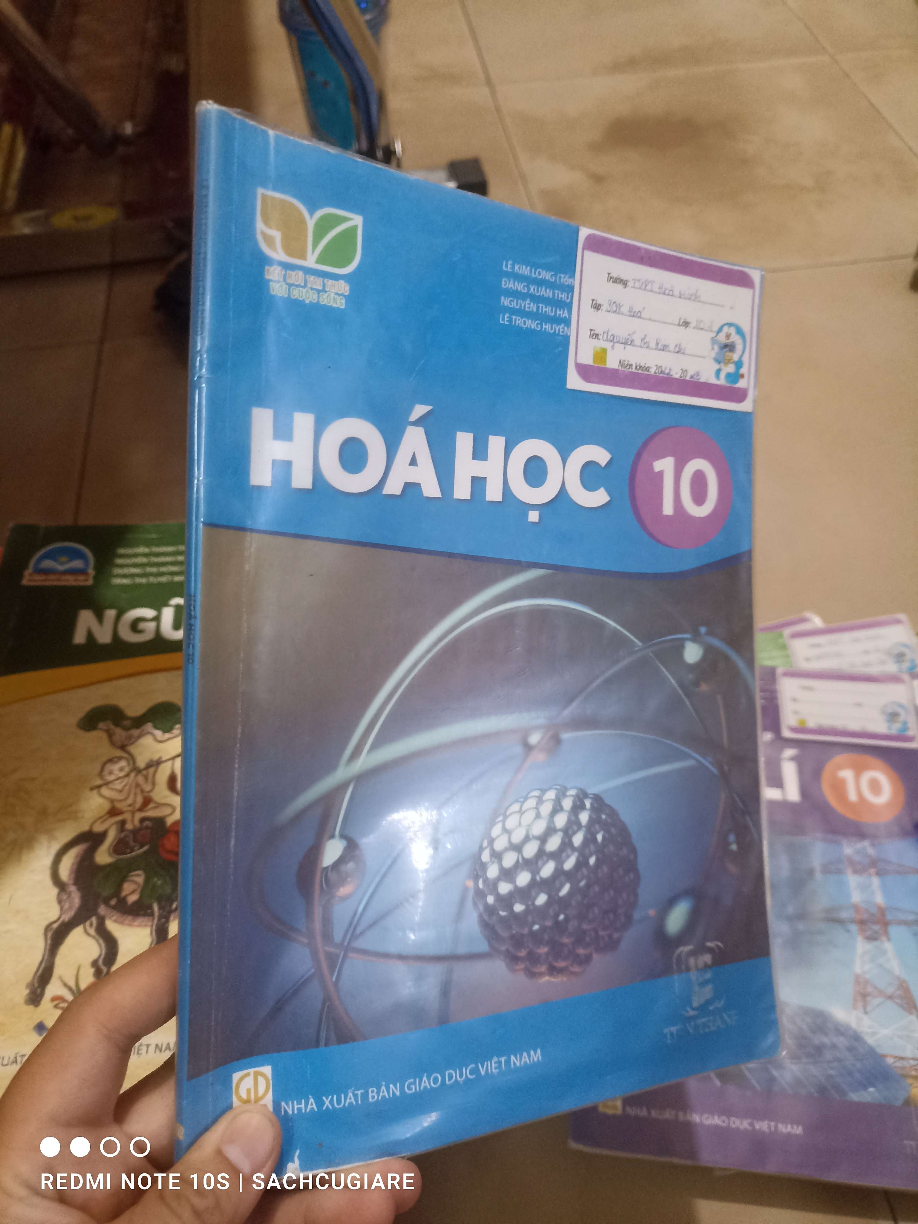 Hoá học lớp 10 (Kết nối tri thức và cuộc sống) Giáo khoa HCM2702
