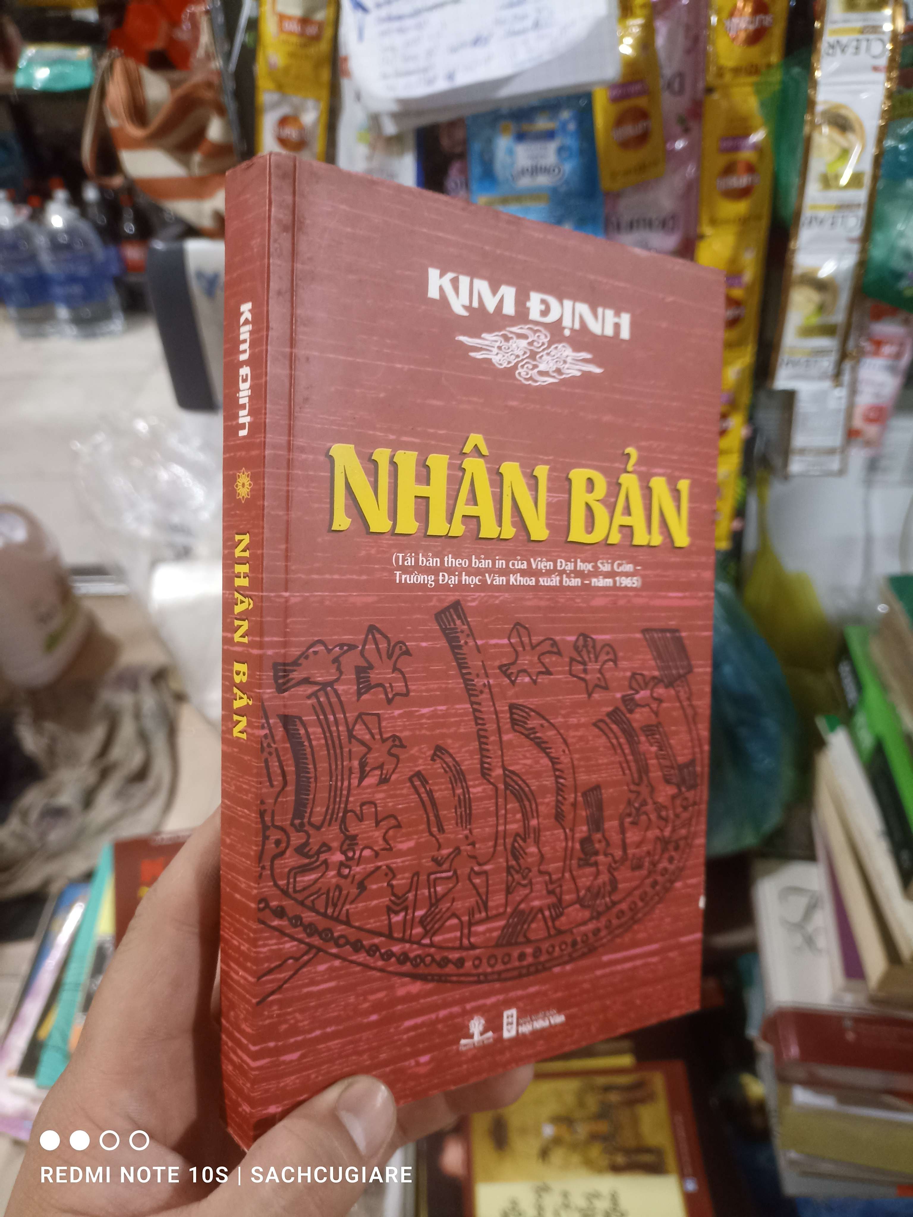 Nhân bản - Kim Định 2017 mới 80% ố Sách tôn giáo - tâm linh HCM2702 (NSX)