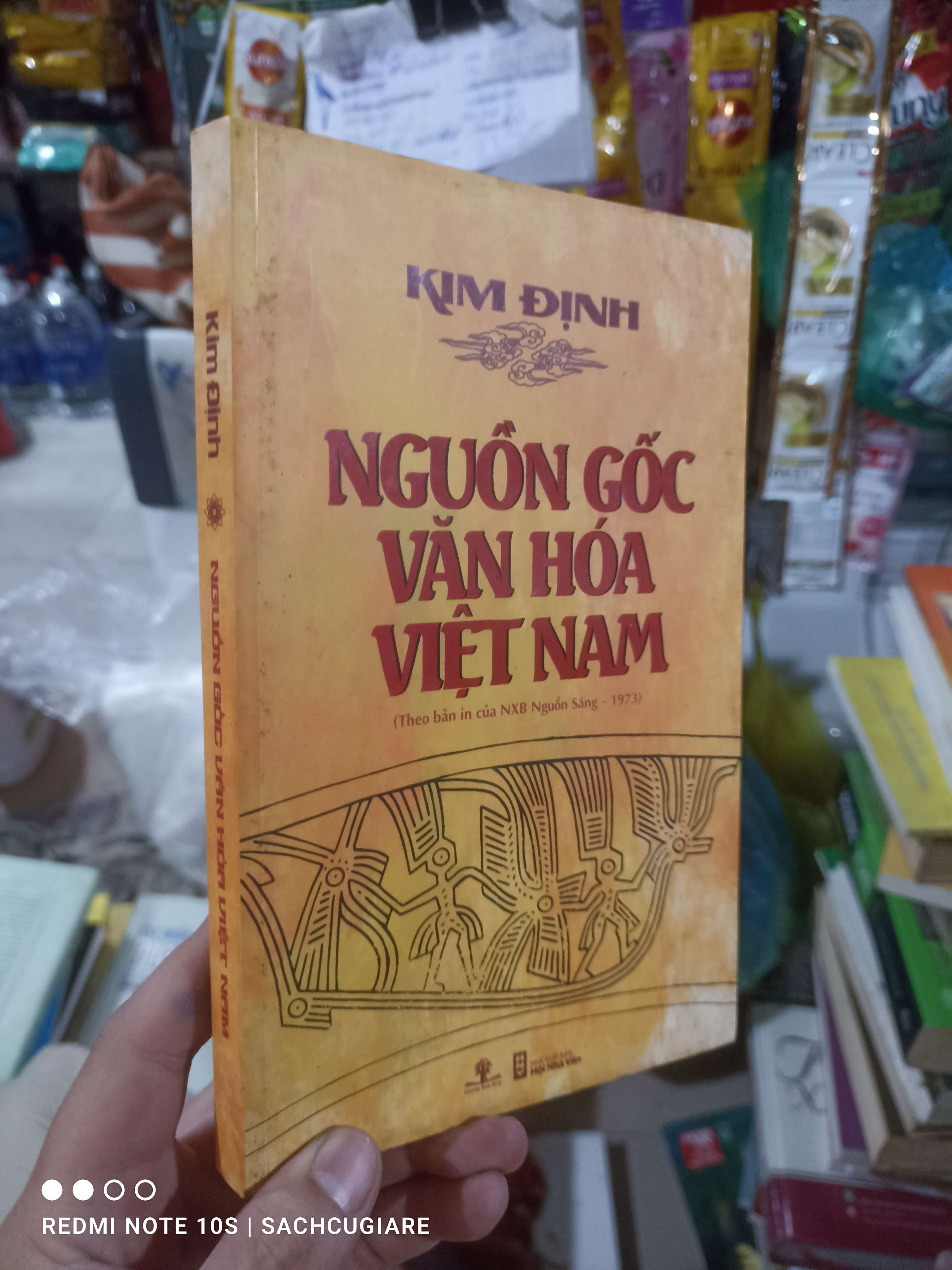 Nguồn gốc văn hoá Việt Nam - Kim Định 2017 mới 80% ố Lịch sử Việt Nam HCM2702