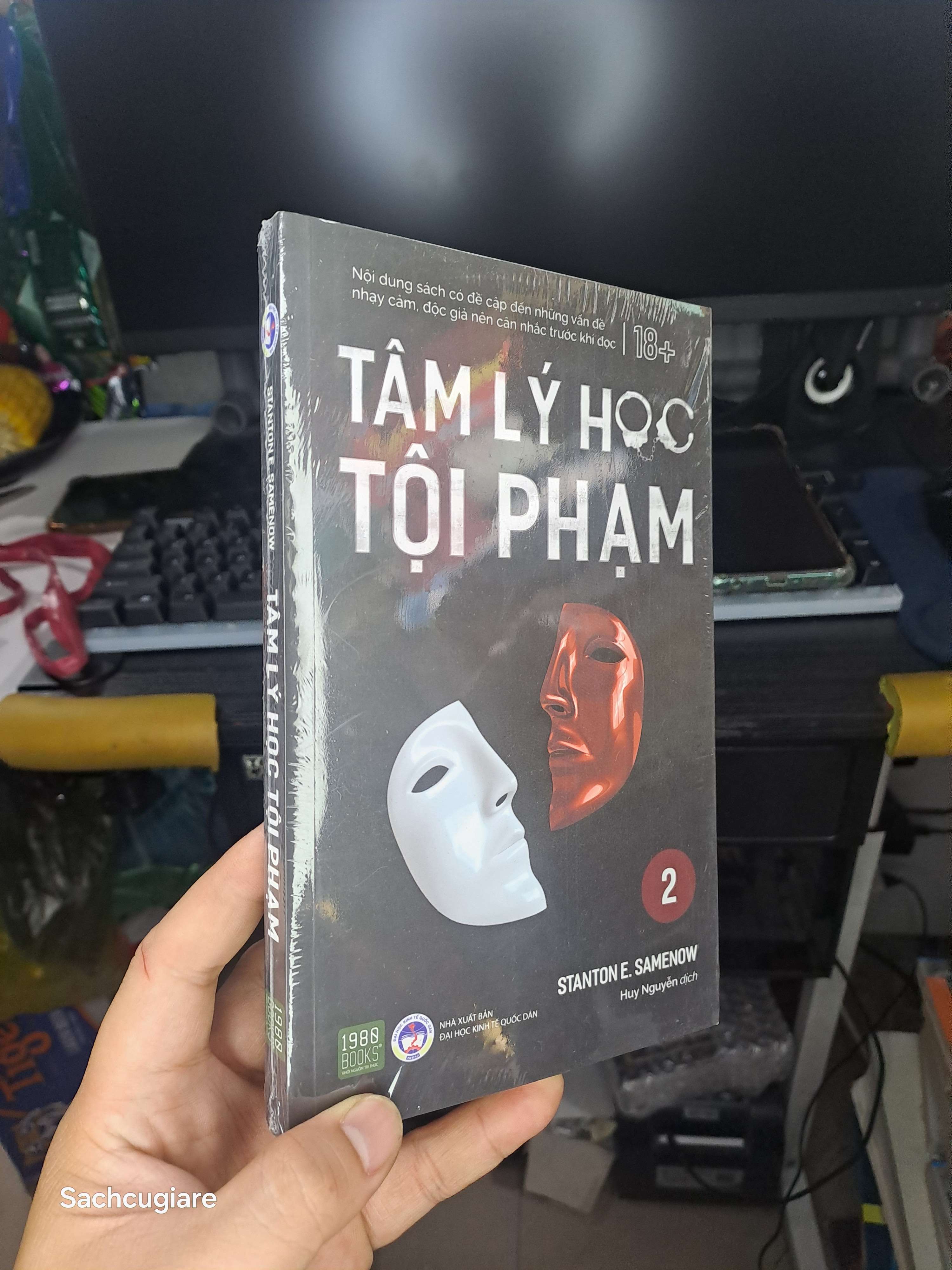 Tâm lý học tội phạm tập 2 - Stanton E Samenow Sách tâm lý học - giới tính NENA2702 (NSX)