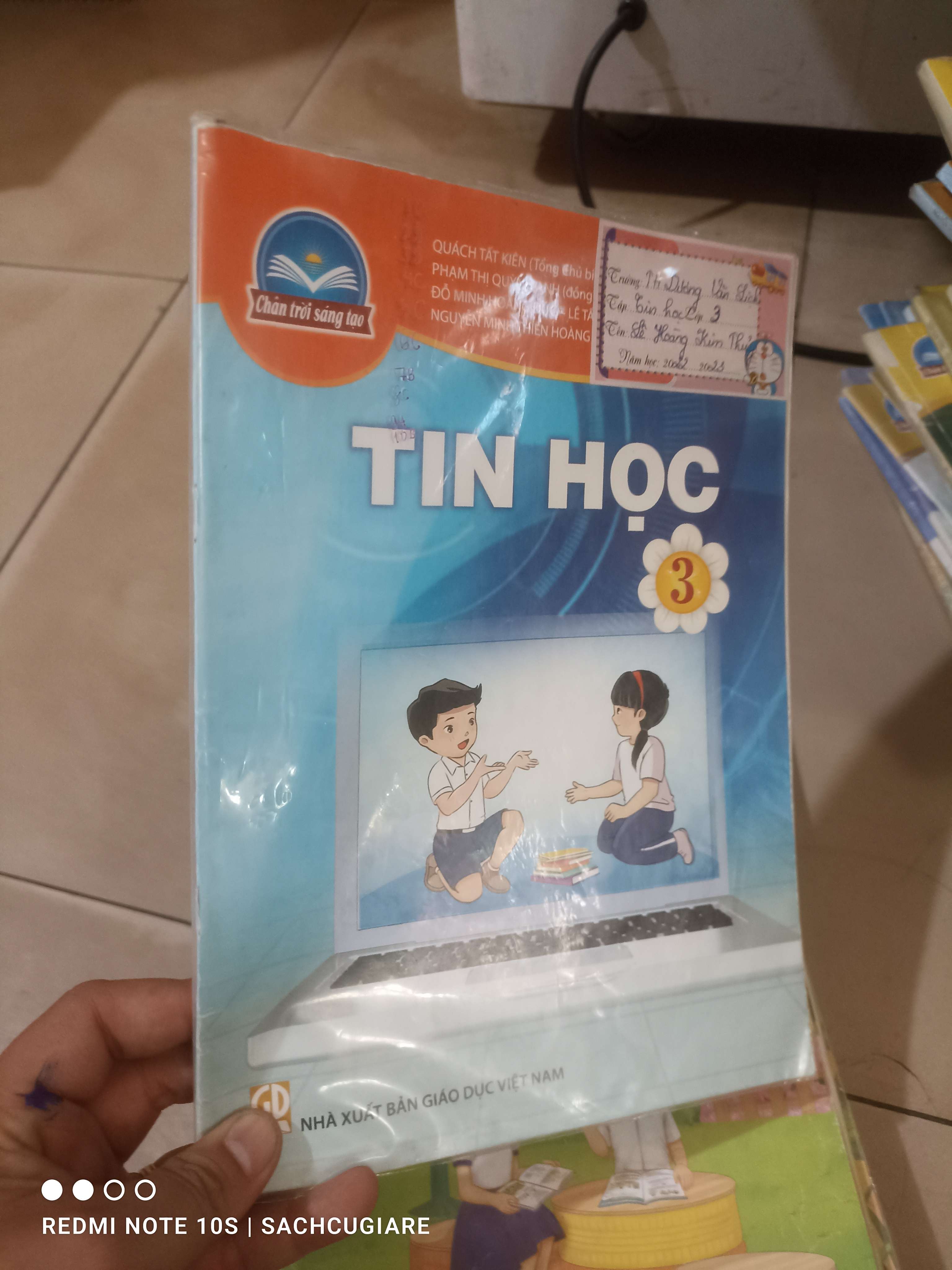 Tin học lớp 3 (Chân trời sáng tạo) Giáo khoa HCM2702