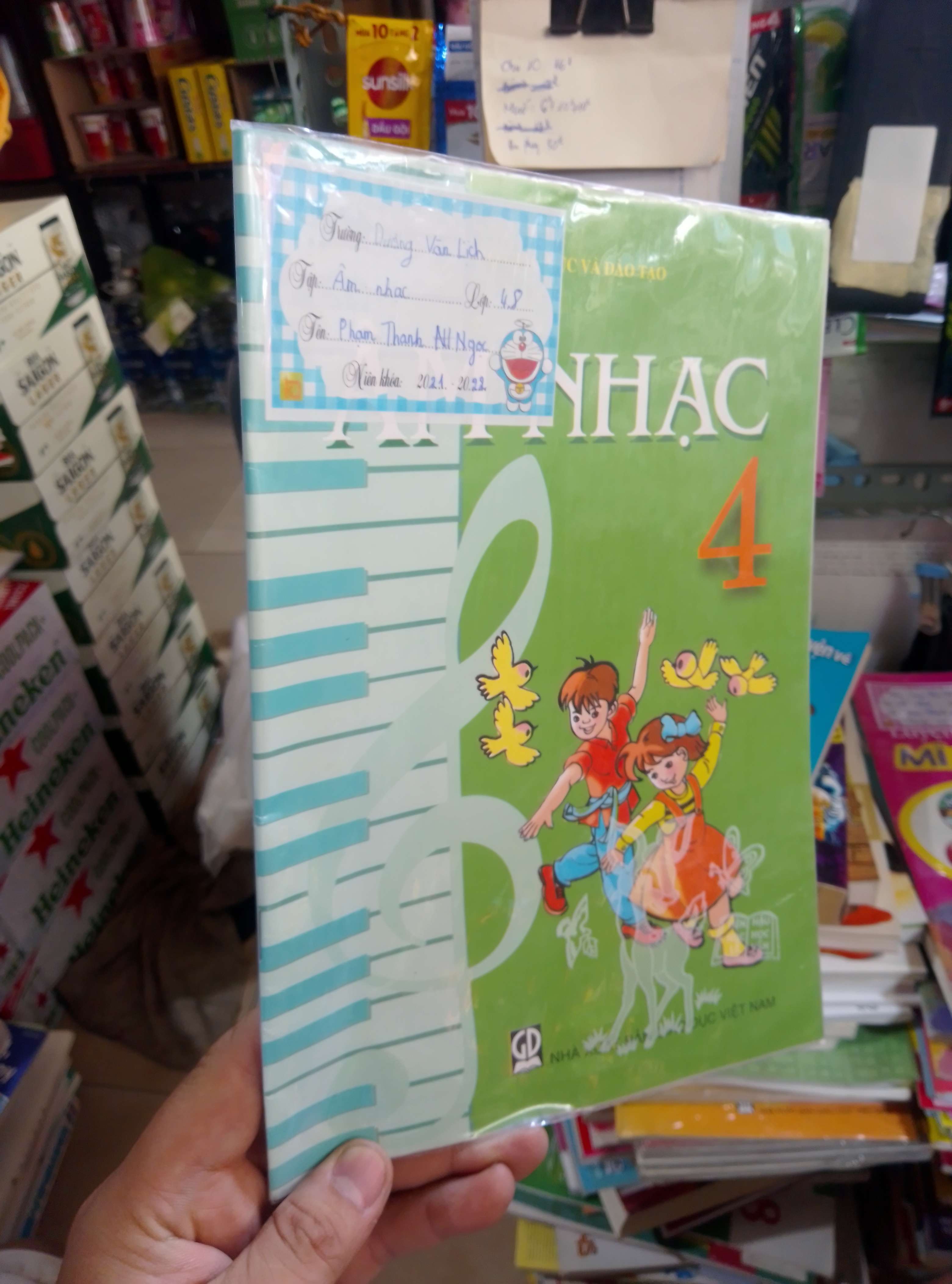 Âm nhạc 4 2021 mới 80% Giáo khoa HCM2702