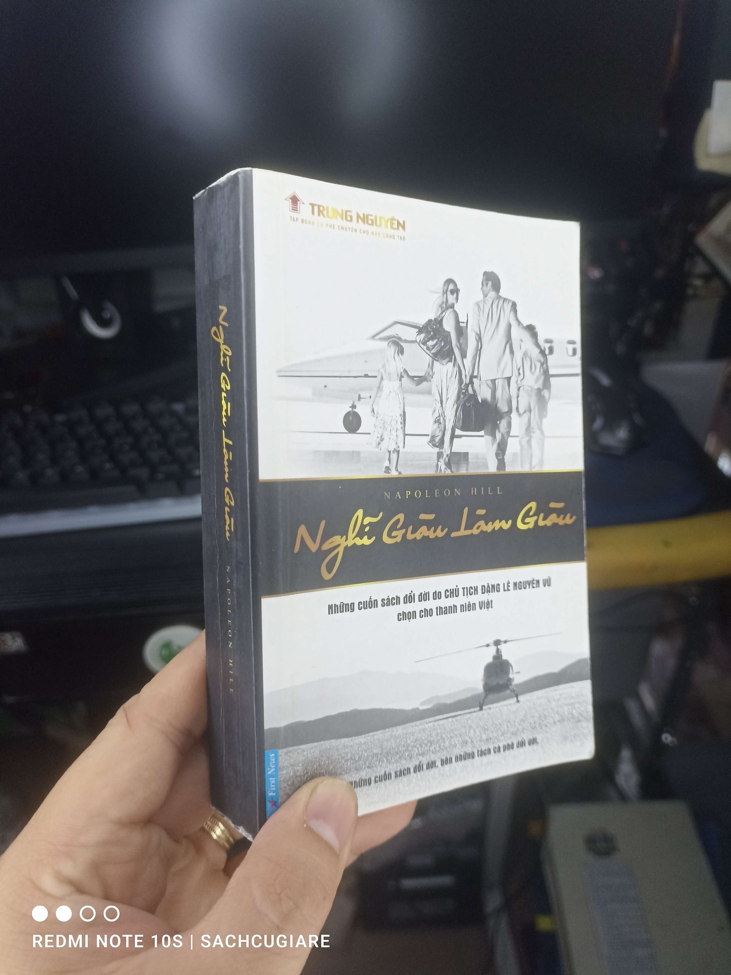 Nghĩ Giàu Làm Giàu - Trung Nguyên Trung Nguyên mới 80% Kỹ năng sống HCM2802