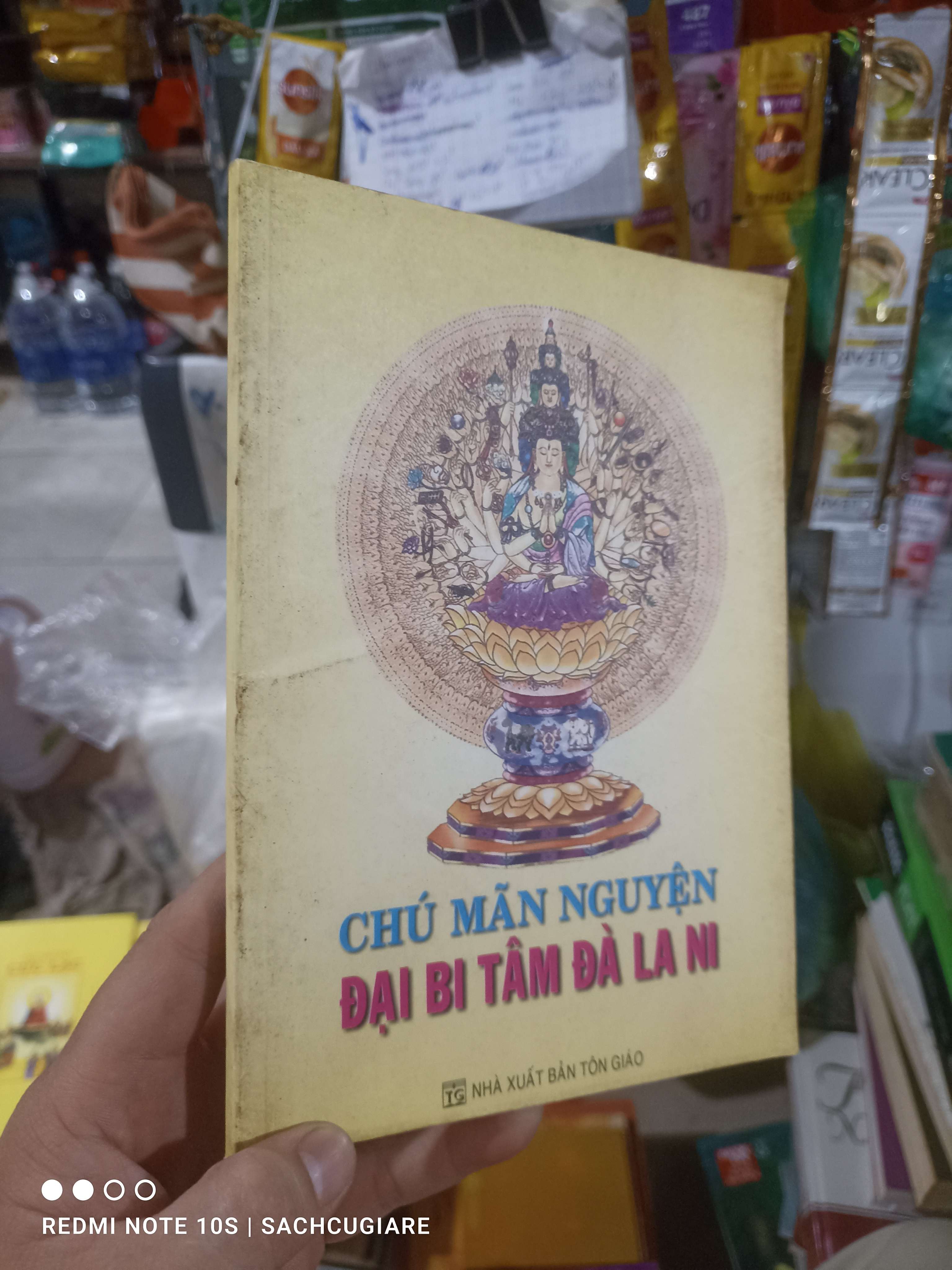 Chú mãn nguyện - Tâm Đà La Ni 2011 mới 80% ố Sách tôn giáo - tâm linh HCM2702 (NSX)