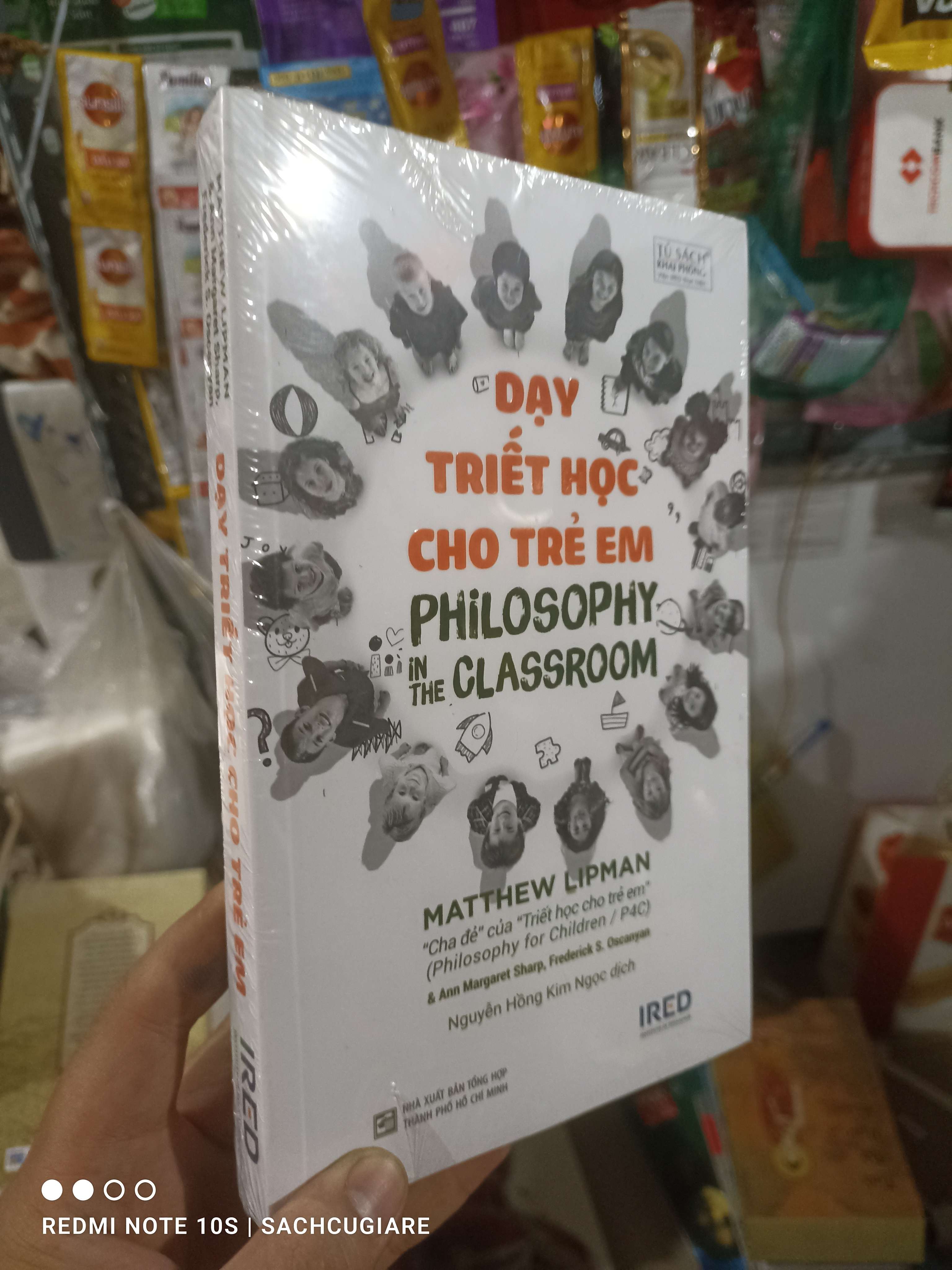 Dạy triết học cho trẻ em - Lipman mới 100% Sách lịch sử - triết học HCM2702 (NSX)