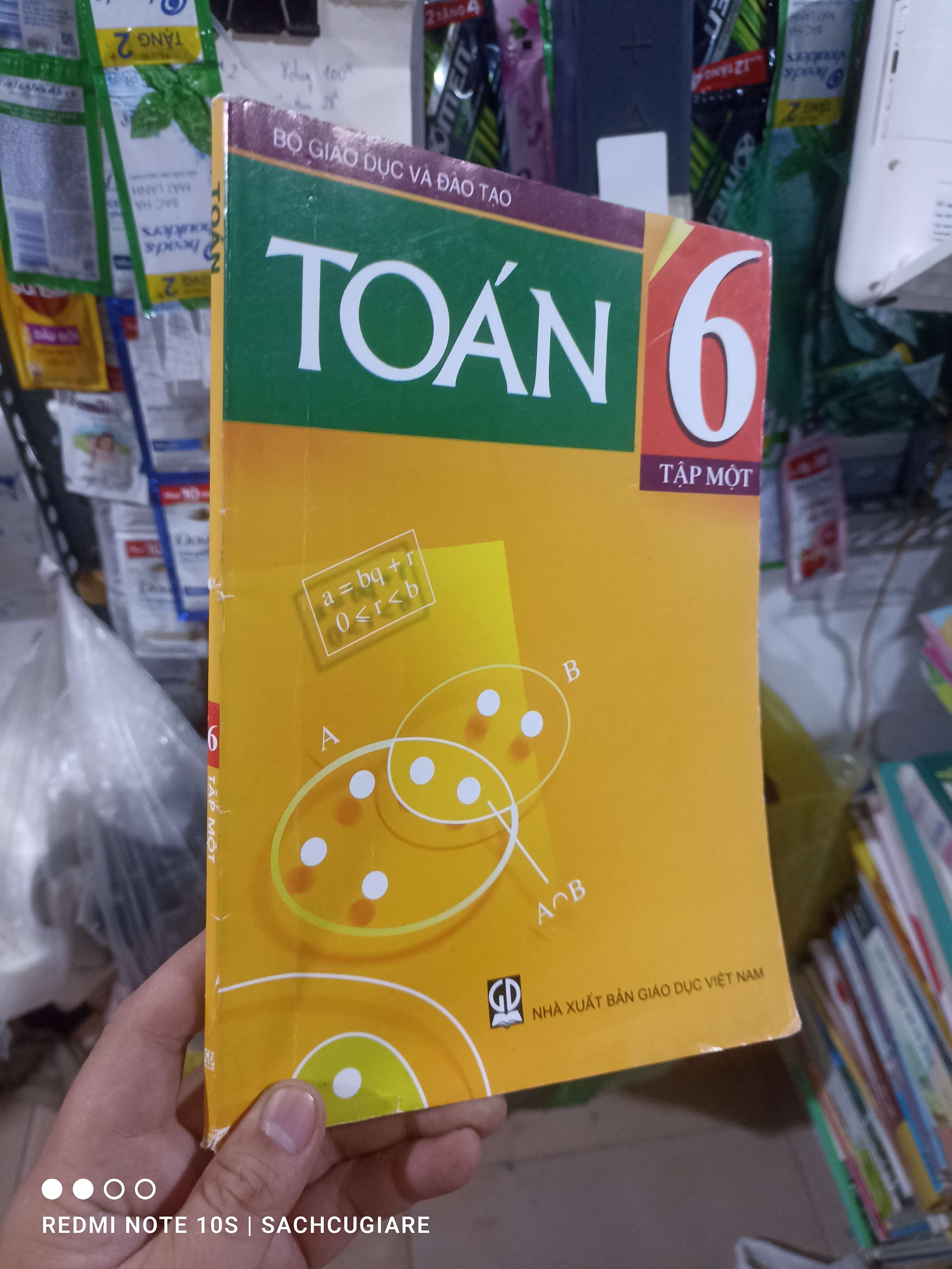 Toán 6 tập một 2016 mới 80% ố Giáo khoa HCM2702